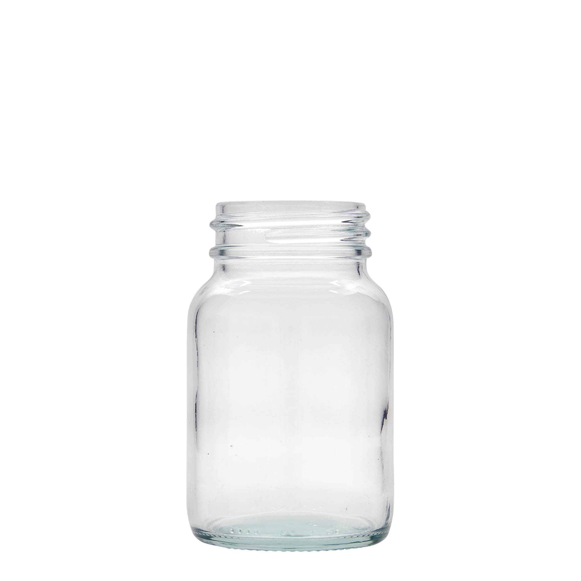 250 ml borcan cu gât larg, deschidere: DIN 55