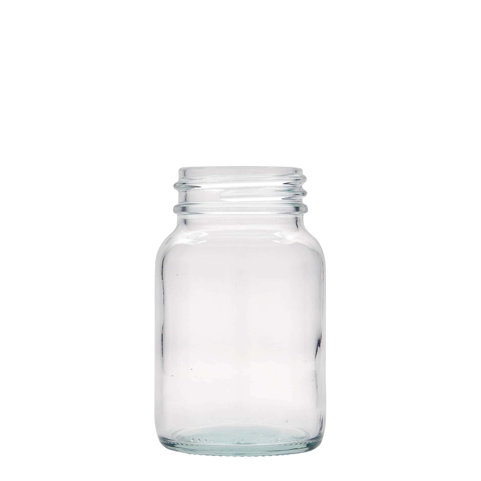 250 ml borcan cu gât larg, deschidere: DIN 55