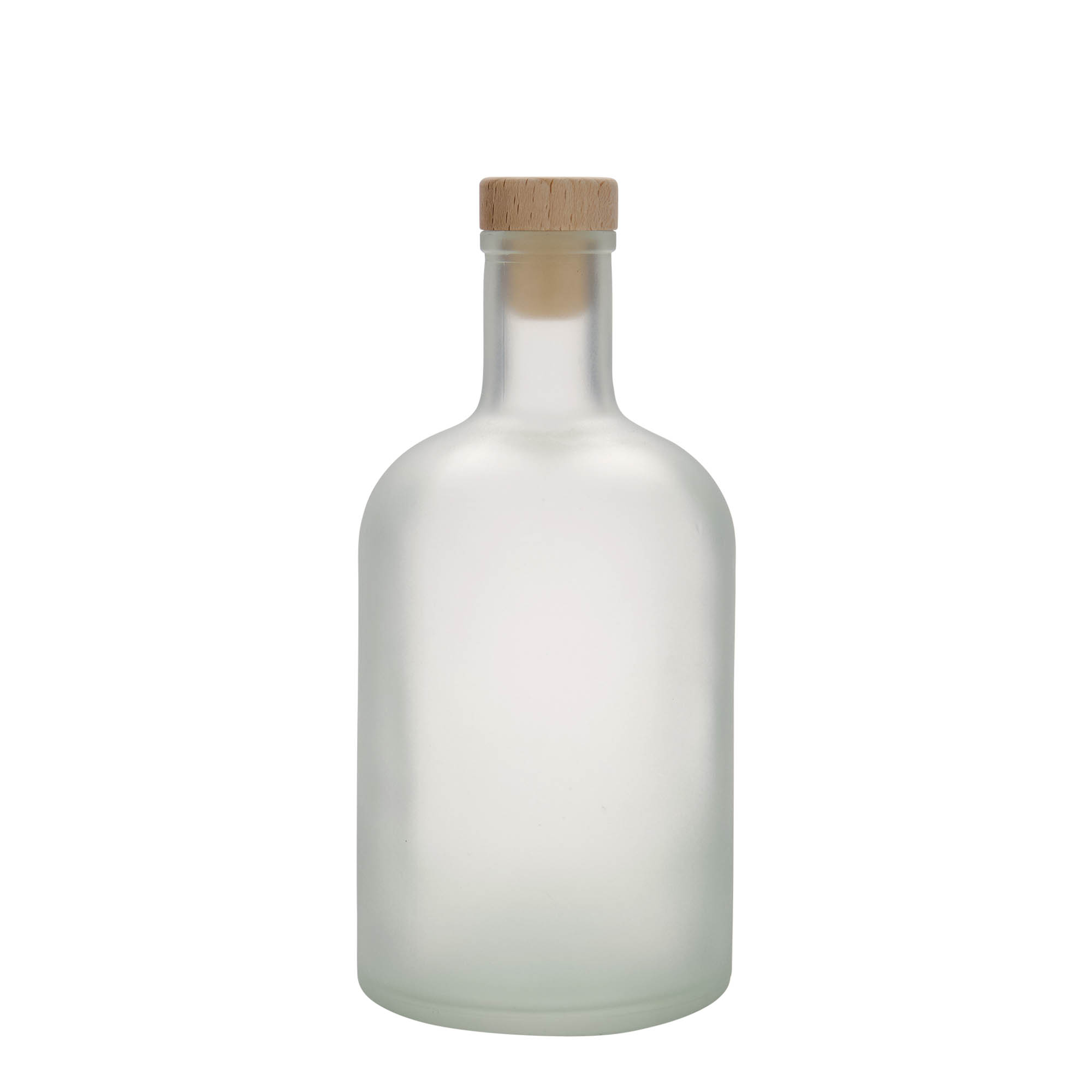 Sticlă de sticlă de 700 ml „Gerardino”, înghețată, gura: dop de plută Sticlă de sticlă de 700 ml „Gerardino”, înghețată, gura: dop de plută