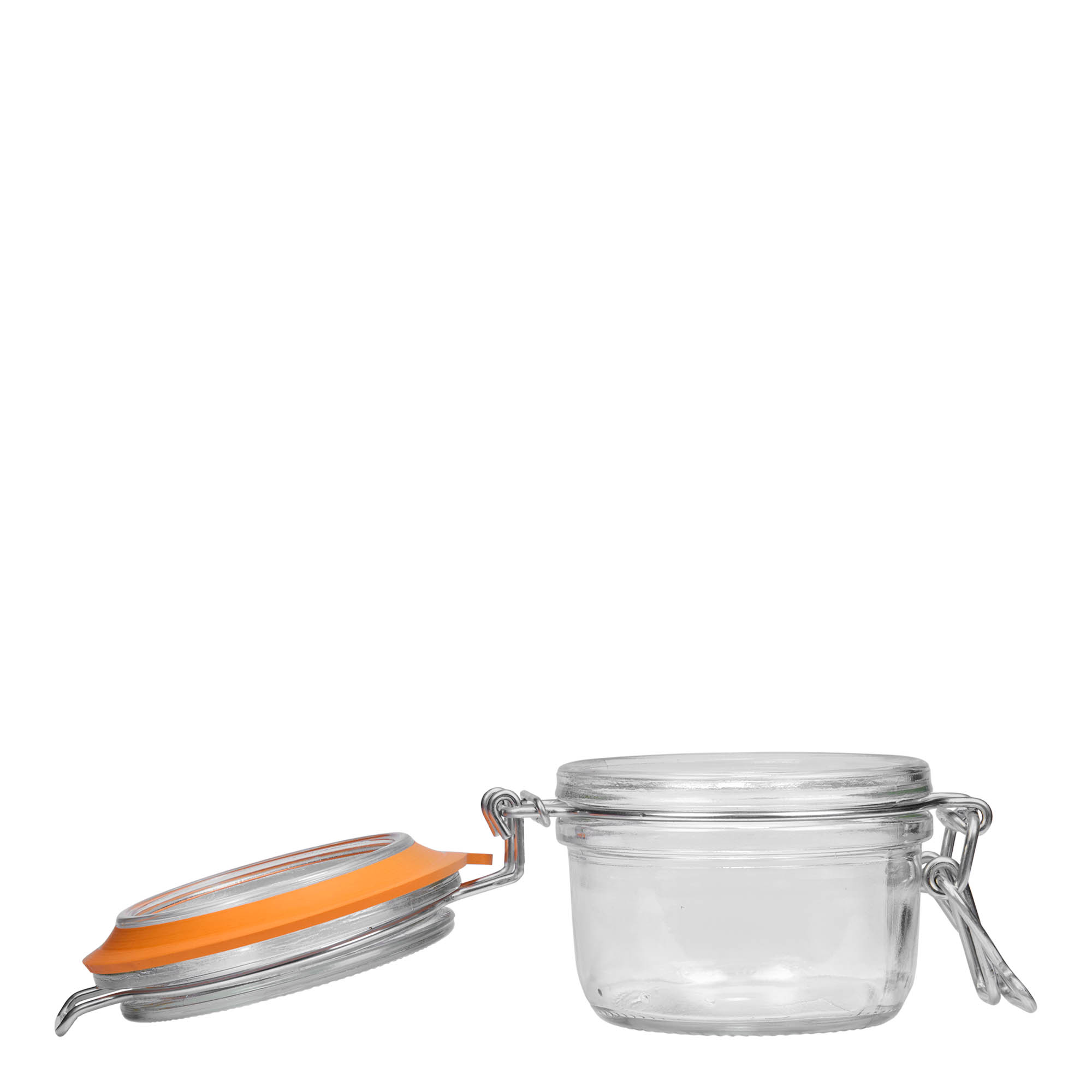 125 ml borcan cu capac cu clemă „Le Parfait Super Terrine”, deschidere: capac cu clemă metalică 125 ml borcan cu capac cu clemă „Le Parfait Super Terrine”, deschidere: capac cu clemă metalică