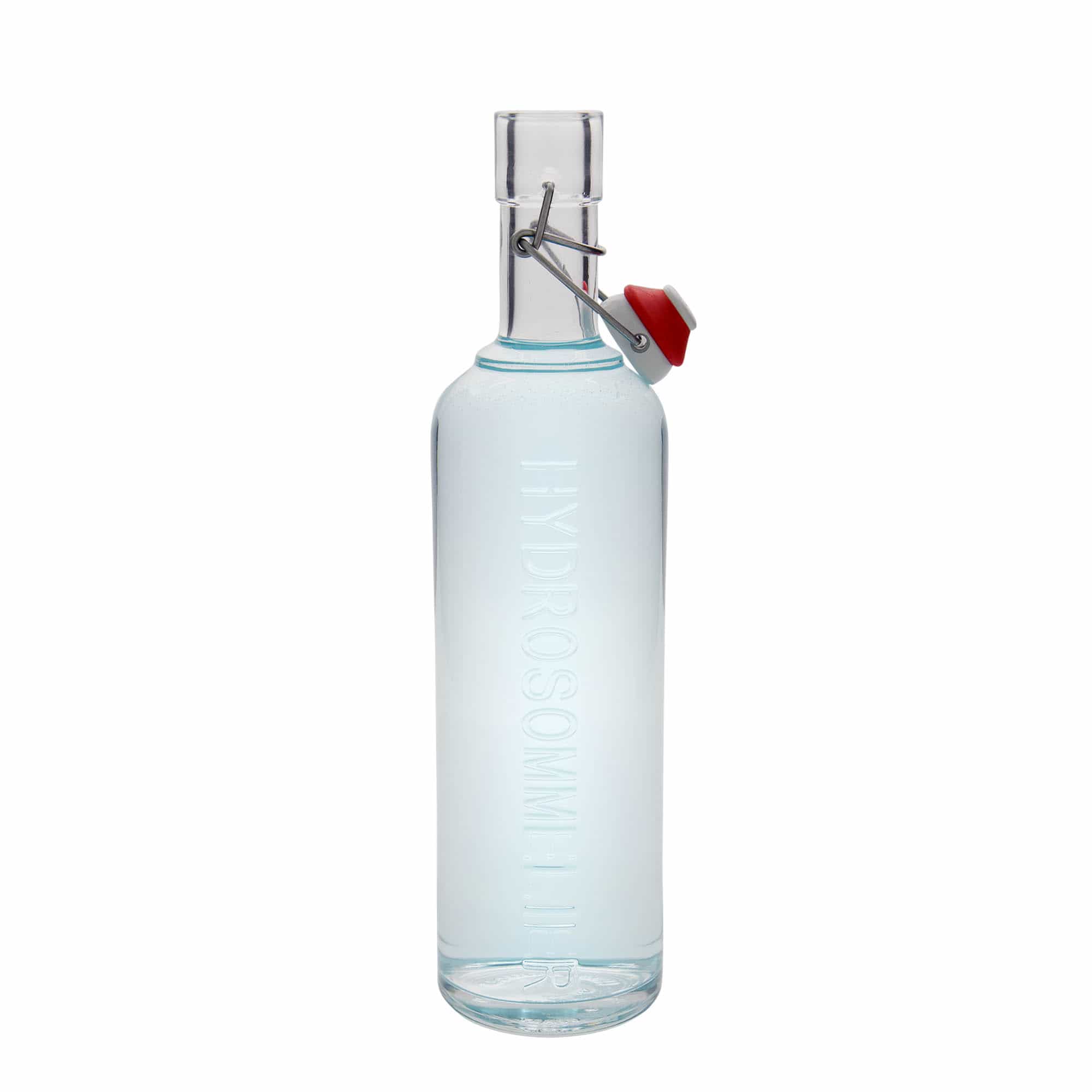 1.000 ml sticlă de sticlă „Optima Hydrosommelier”, gura: închidere cu clemă