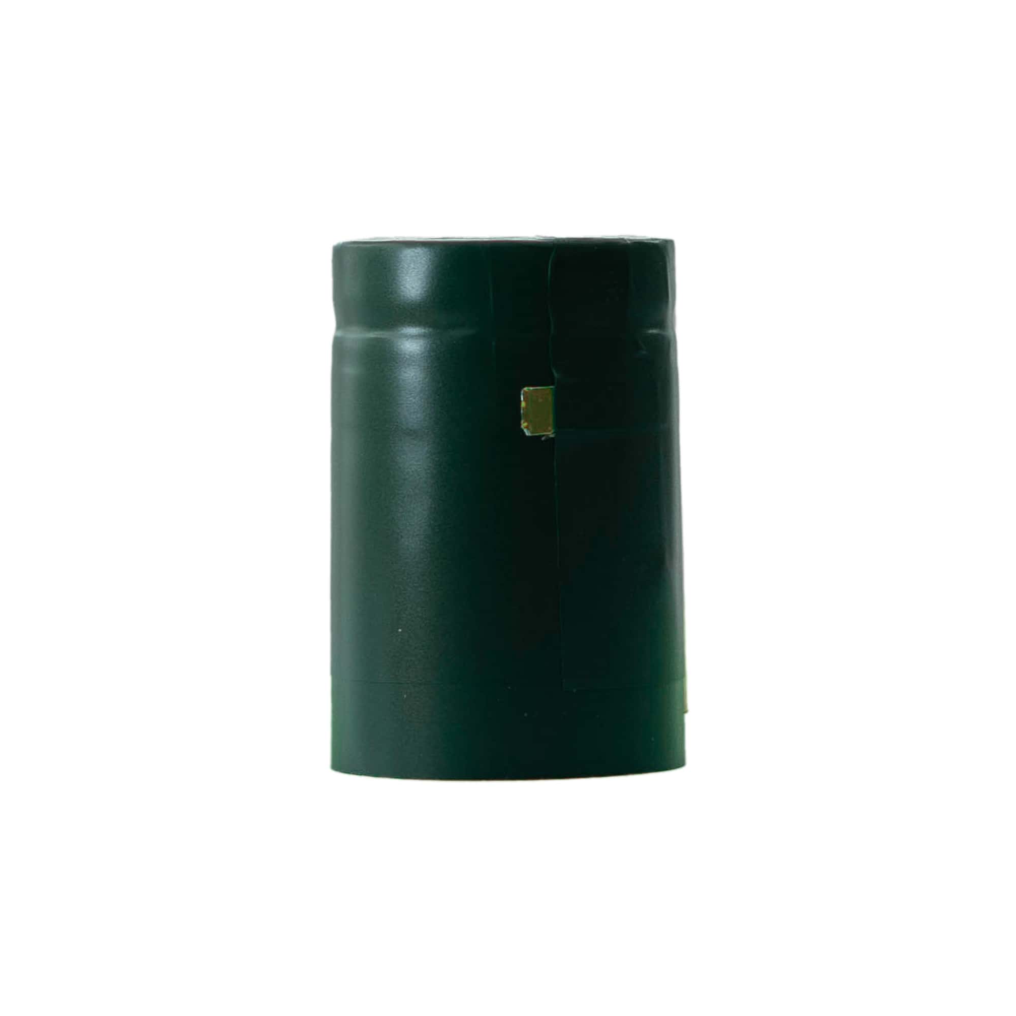 Căpăcel termocontractabil 32x41, plastic PVC, verde smarald