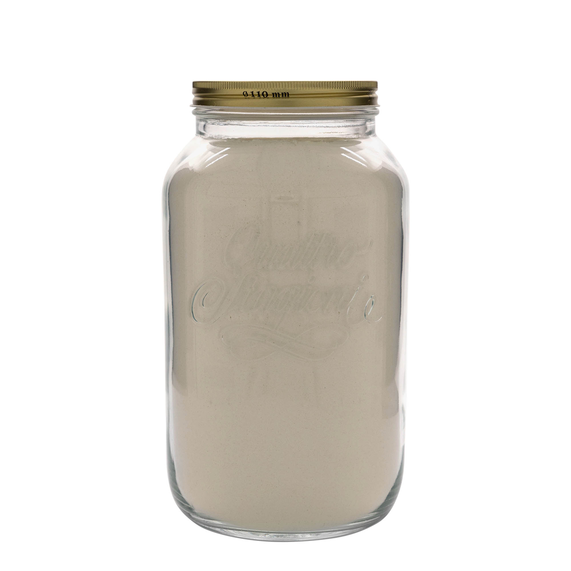 3.800 ml borcan „Quattro Stagioni”, gura: capac cu filet