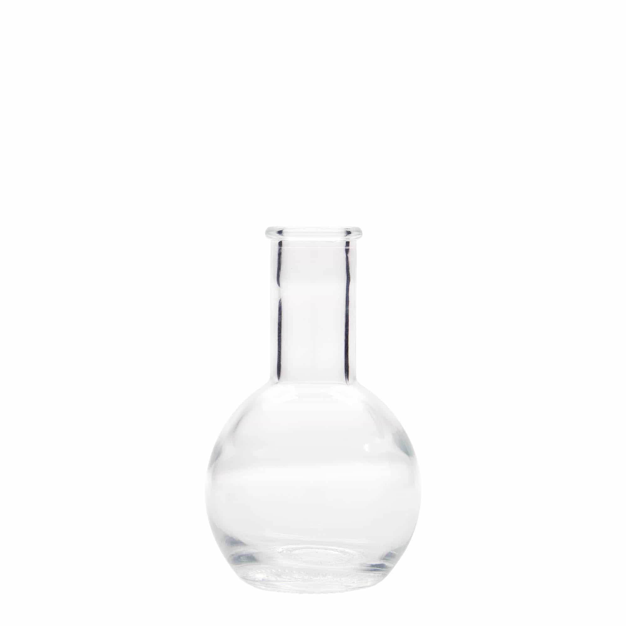 Sticlă de sticlă de 100 ml „Tulipano”, gât: dop de plută