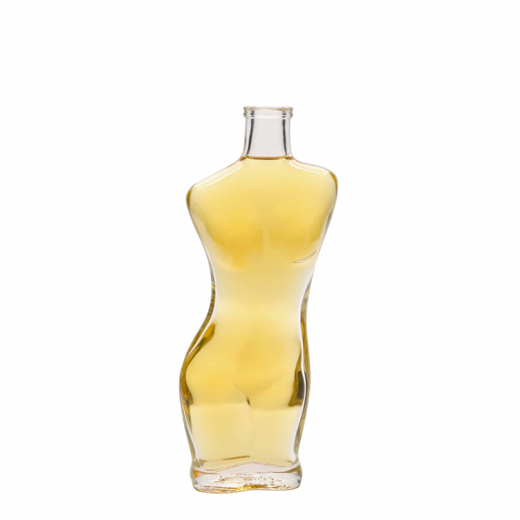 Sticlă de sticlă de 200 ml „Eva”, gură: dop de plută