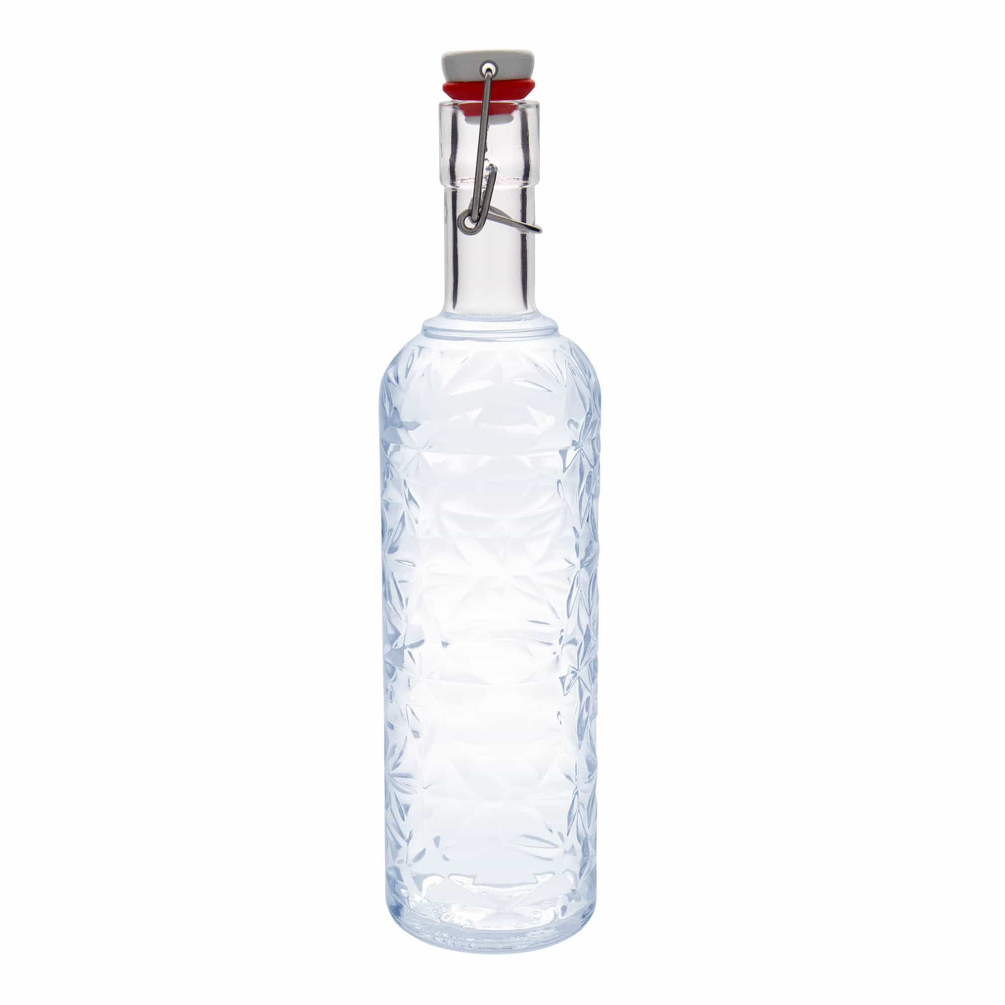 Sticlă de sticlă de 1.000 ml 'Oriente', gura: închidere cu clemă