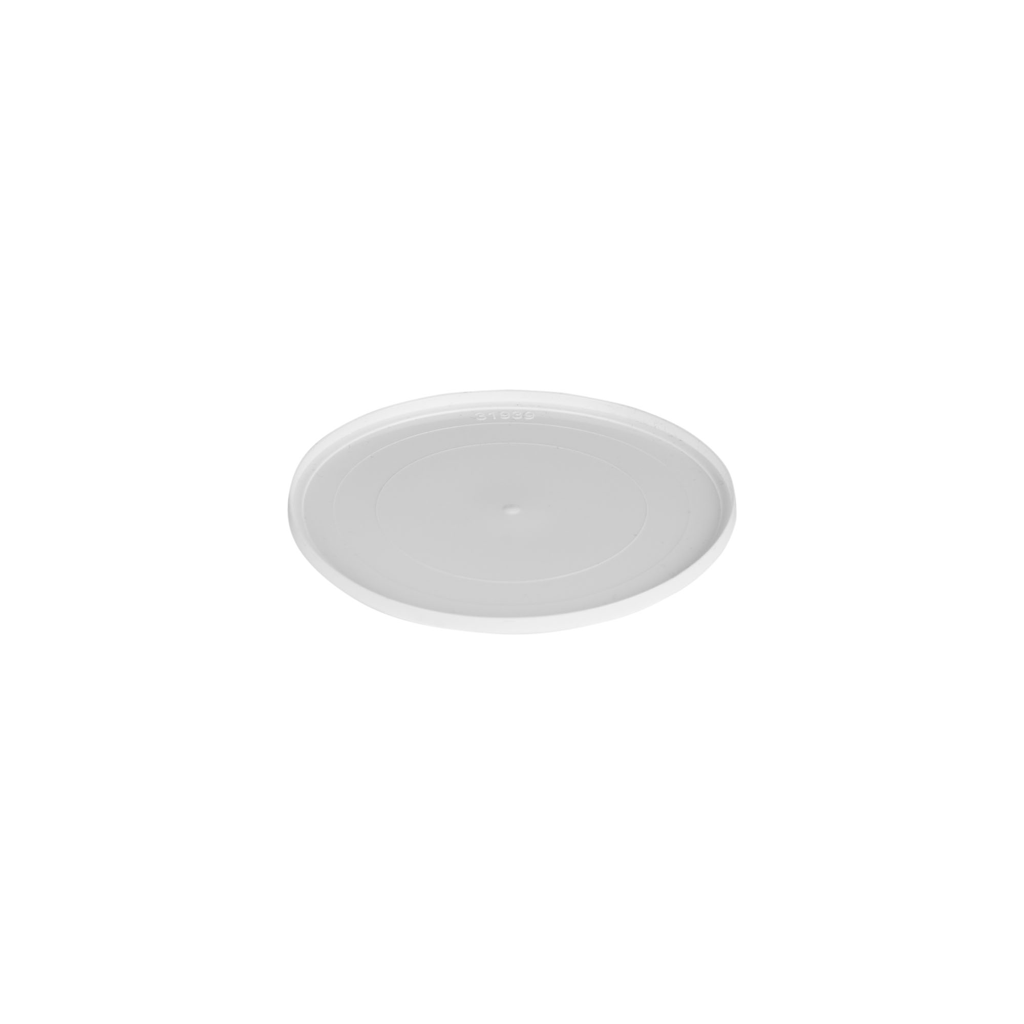 Disc de acoperire pentru 150 ml „Bianca”, plastic PP, alb Disc de acoperire pentru 150 ml „Bianca”, plastic PP, alb