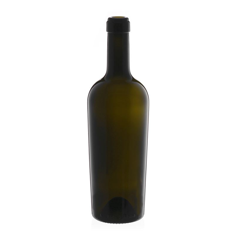 Sticlă de vin 750 ml „Imperiale”, verde antichizat, gura: dop Sticlă de vin 750 ml „Imperiale”, verde antichizat, gura: dop