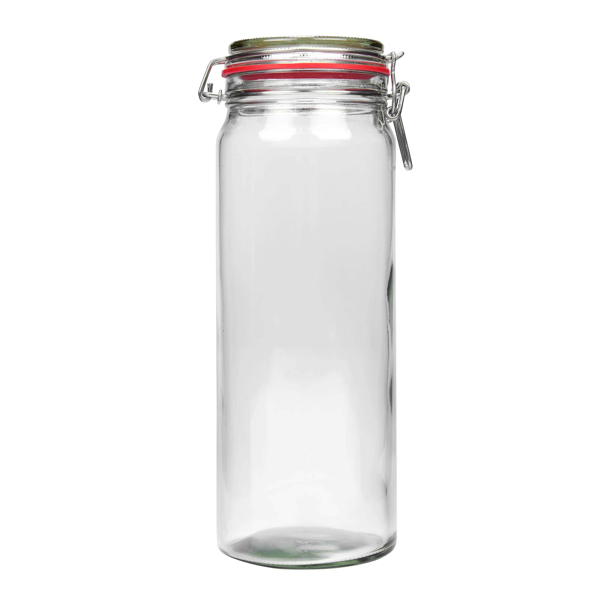 2.160 ml borcan cu clemă metalică, gură: închidere cu clemă metalică