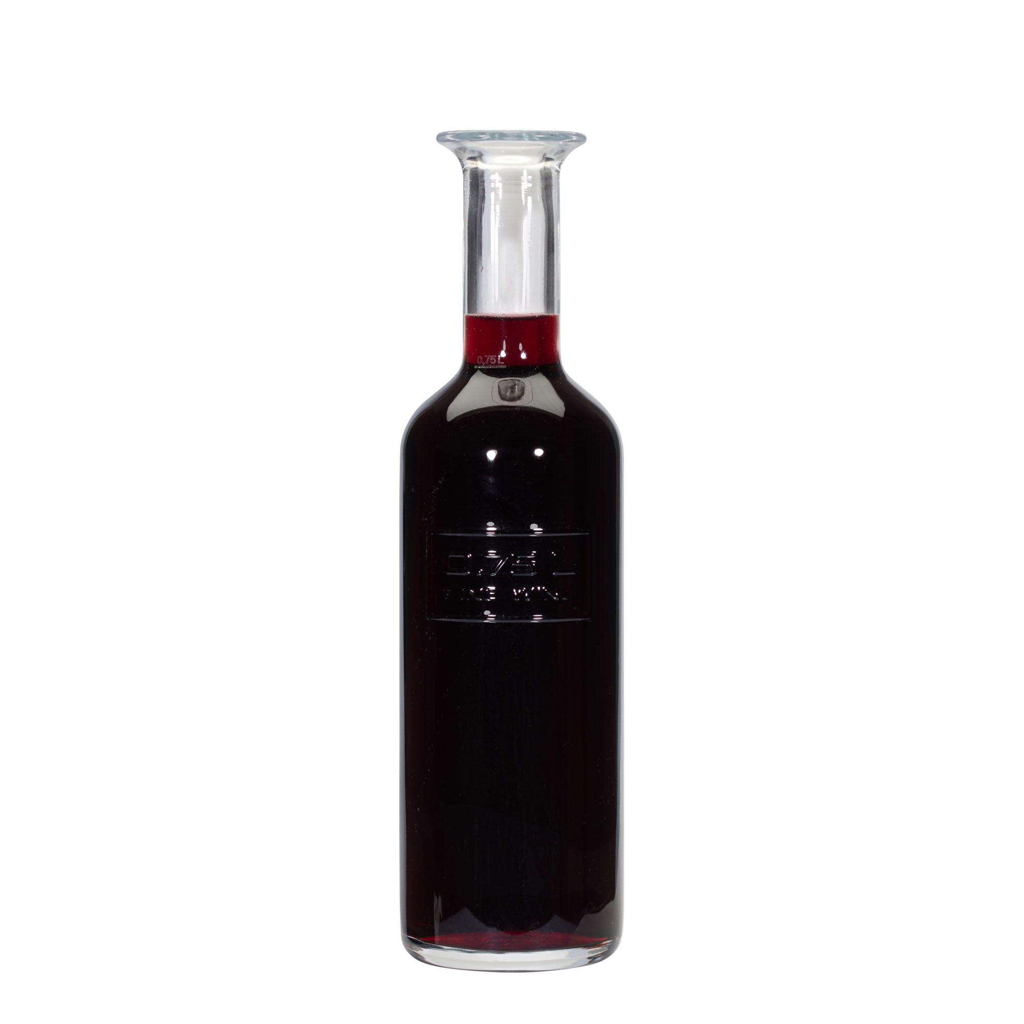 Sticlă de sticlă de 750 ml „Optima Fine Wine”, gura: dop
