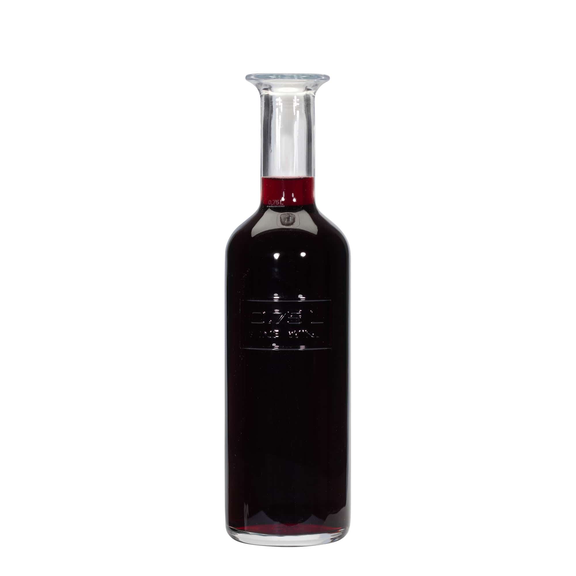 Sticlă de sticlă de 750 ml „Optima Fine Wine”, gura: dop Sticlă de sticlă de 750 ml „Optima Fine Wine”, gura: dop