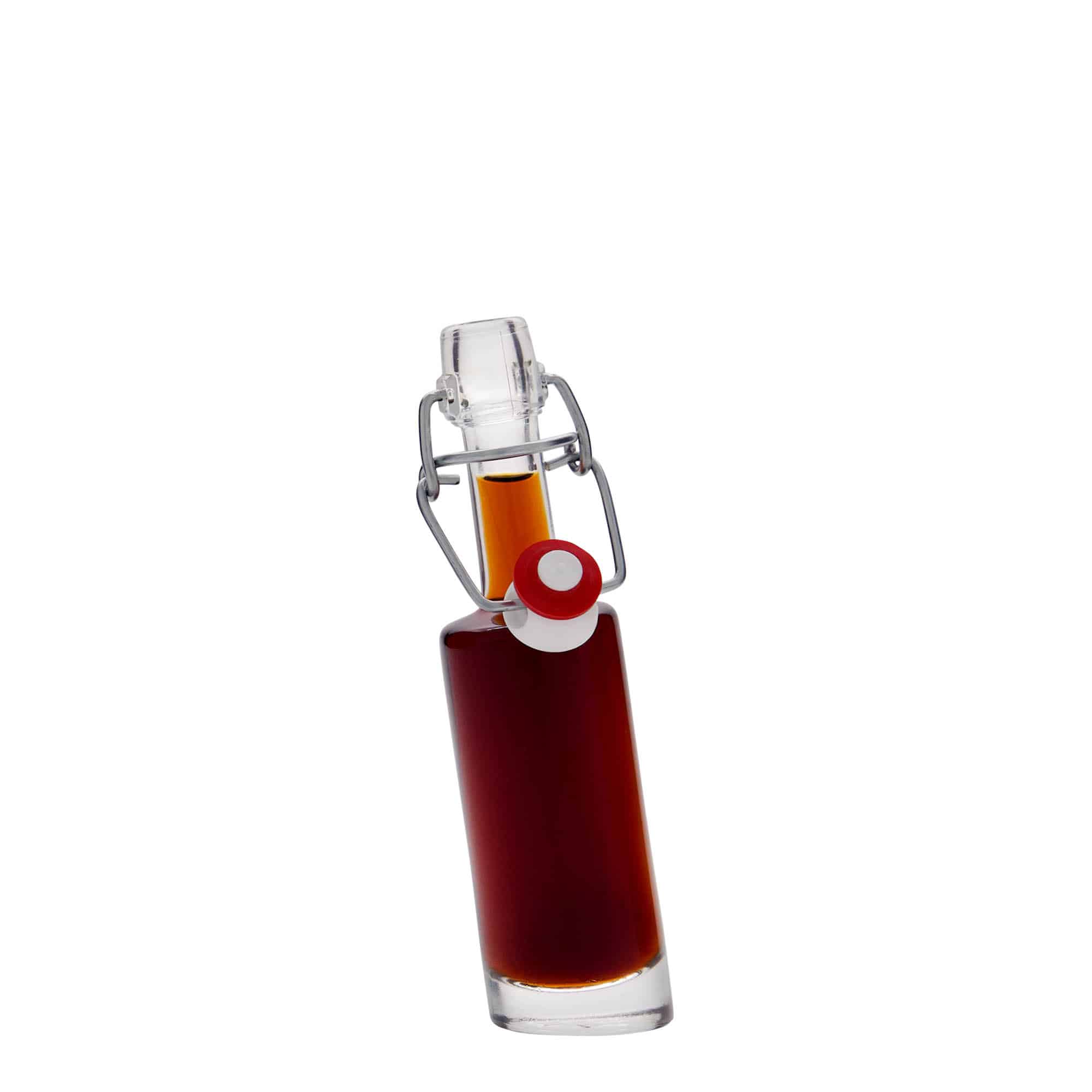 Sticlă de sticlă de 40 ml „Bounty”, gură: închidere cu clemă