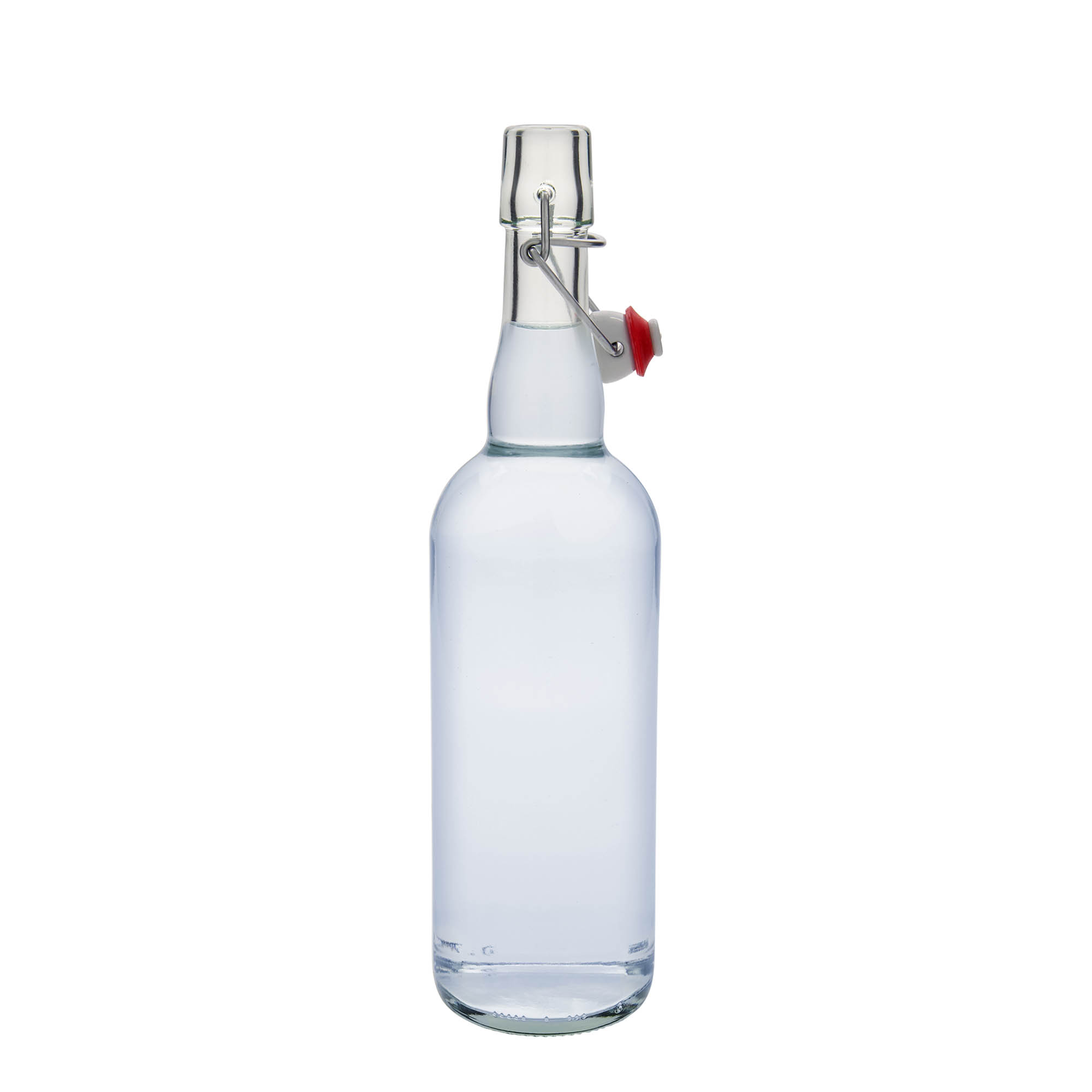 750 ml sticlă de bere Belgia, sticlă, gura: capac cu clemă