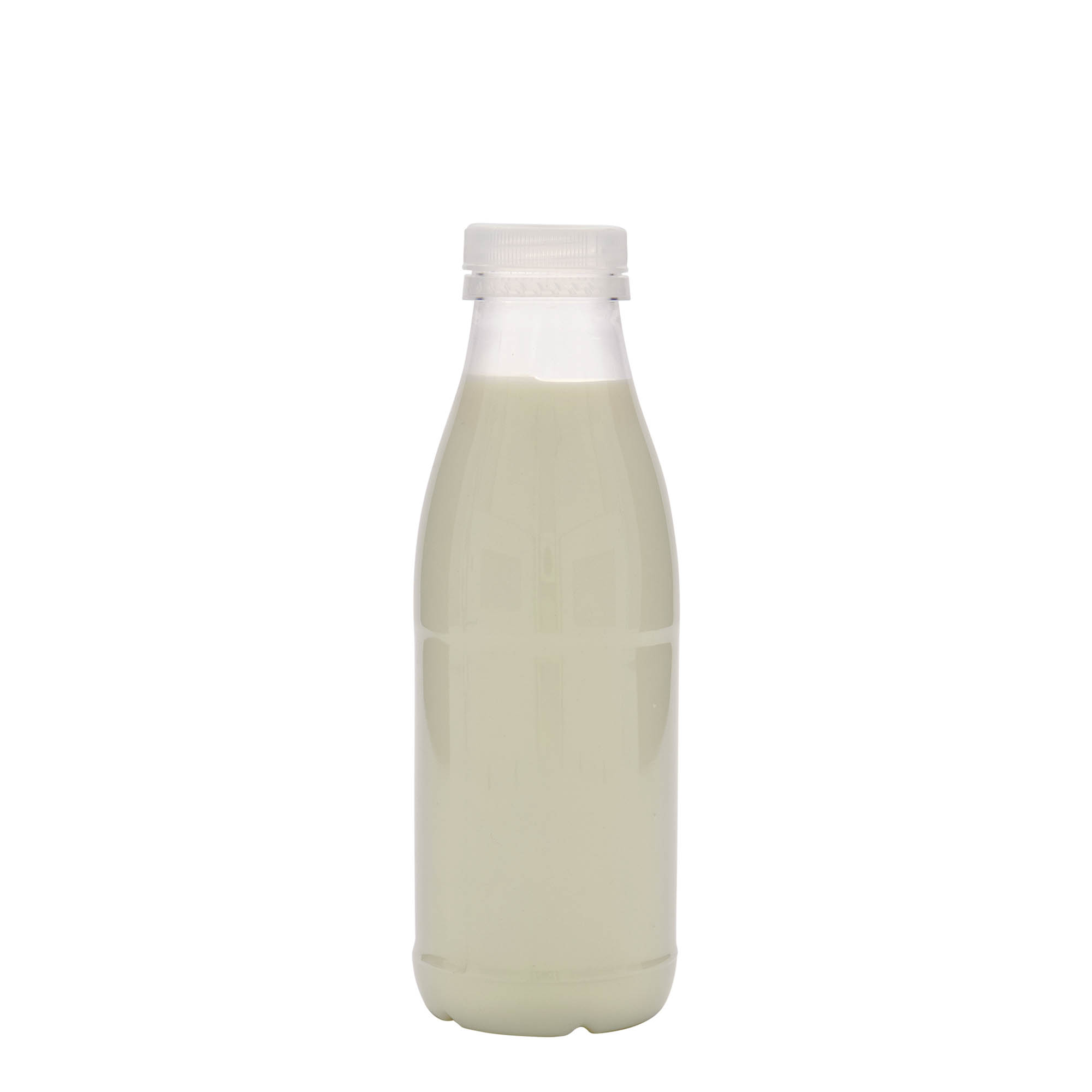 Sticlă PET de 500 ml „Lapte și suc”, plastic, gura sticlei: 38 mm Sticlă PET de 500 ml „Lapte și suc”, plastic, gura sticlei: 38 mm