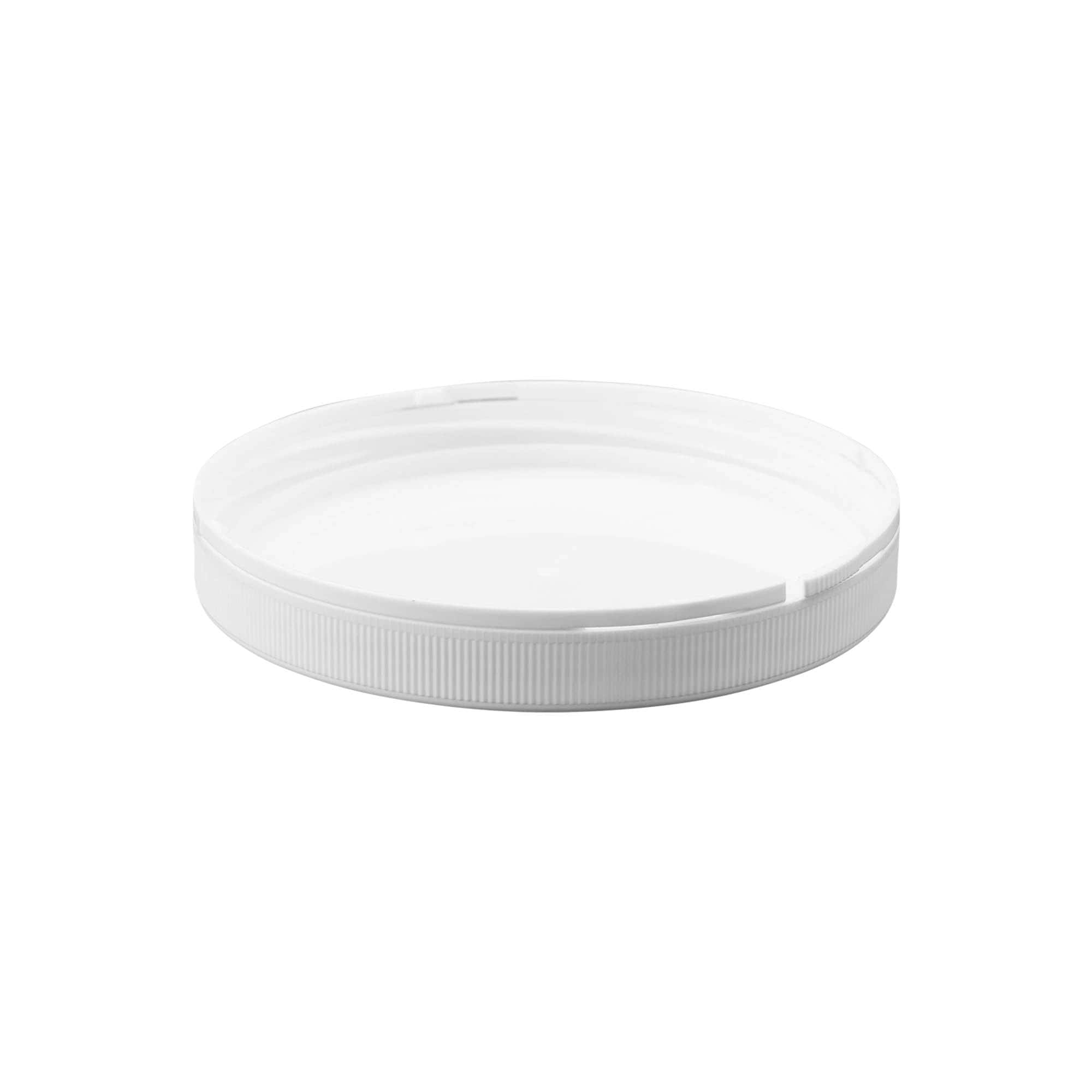 Capac cu filet „Securilock” 116,5 mm, plastic PP, alb