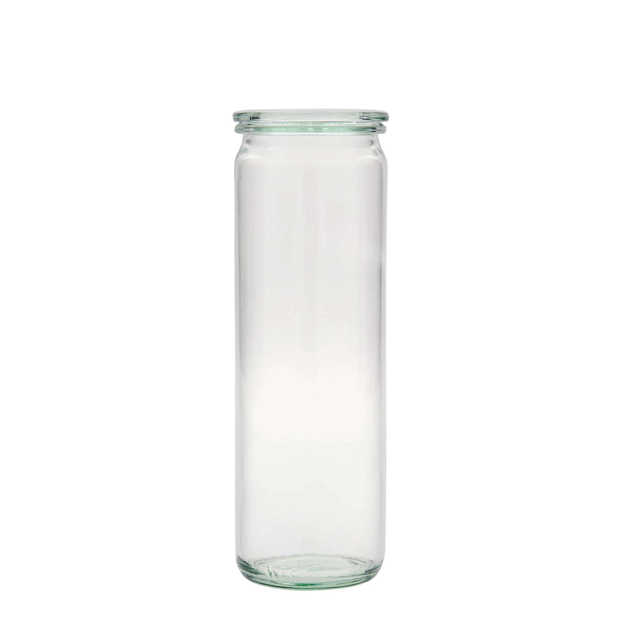 600 ml borcan cilindric WECK, gura: margine rotundă