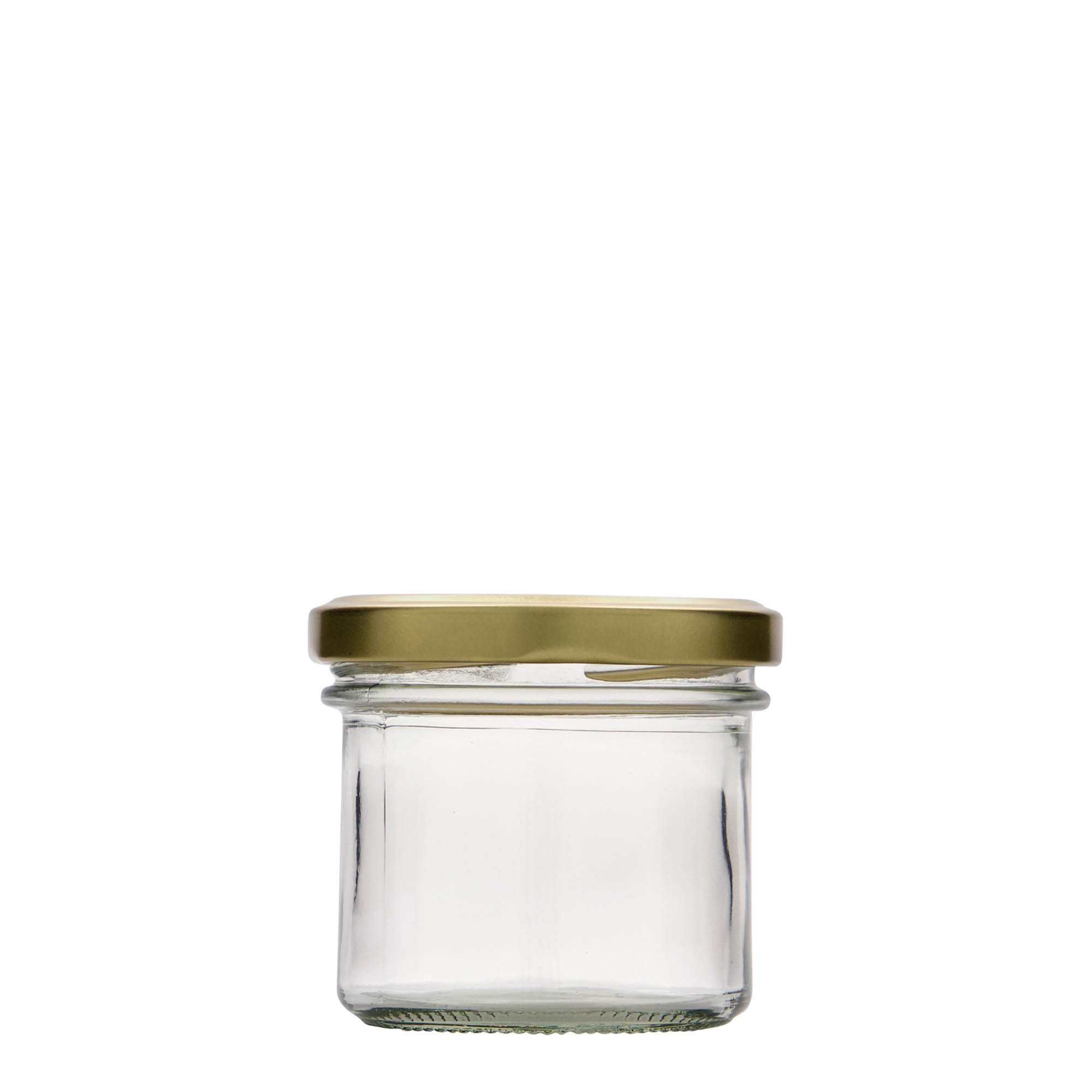 125 ml borcan cu fund plat, gura: Twist-Off (TO 66)