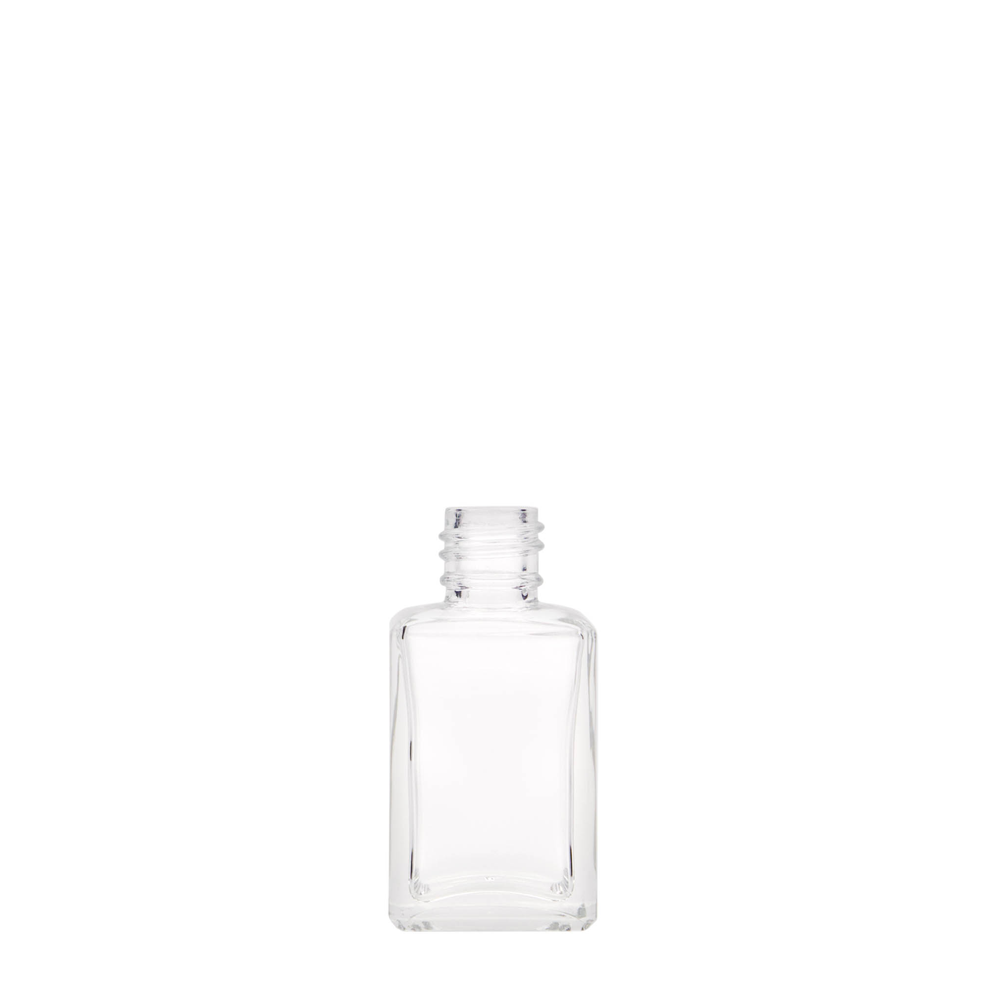 Sticlă de sticlă de 30 ml „Tamme”, pătrată, gura: PP 18
