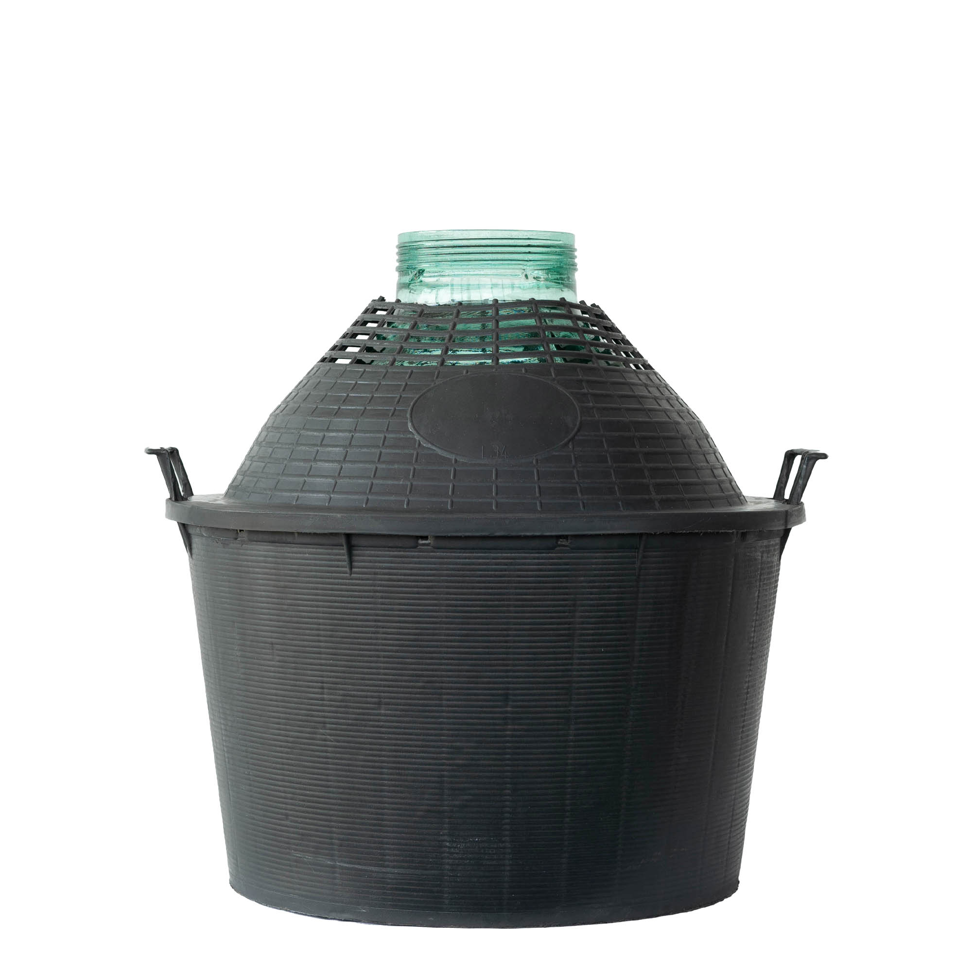 34 l balon cu gât larg, sticlă, deschidere: capac cu filet 34 l balon cu gât larg, sticlă, deschidere: capac cu filet