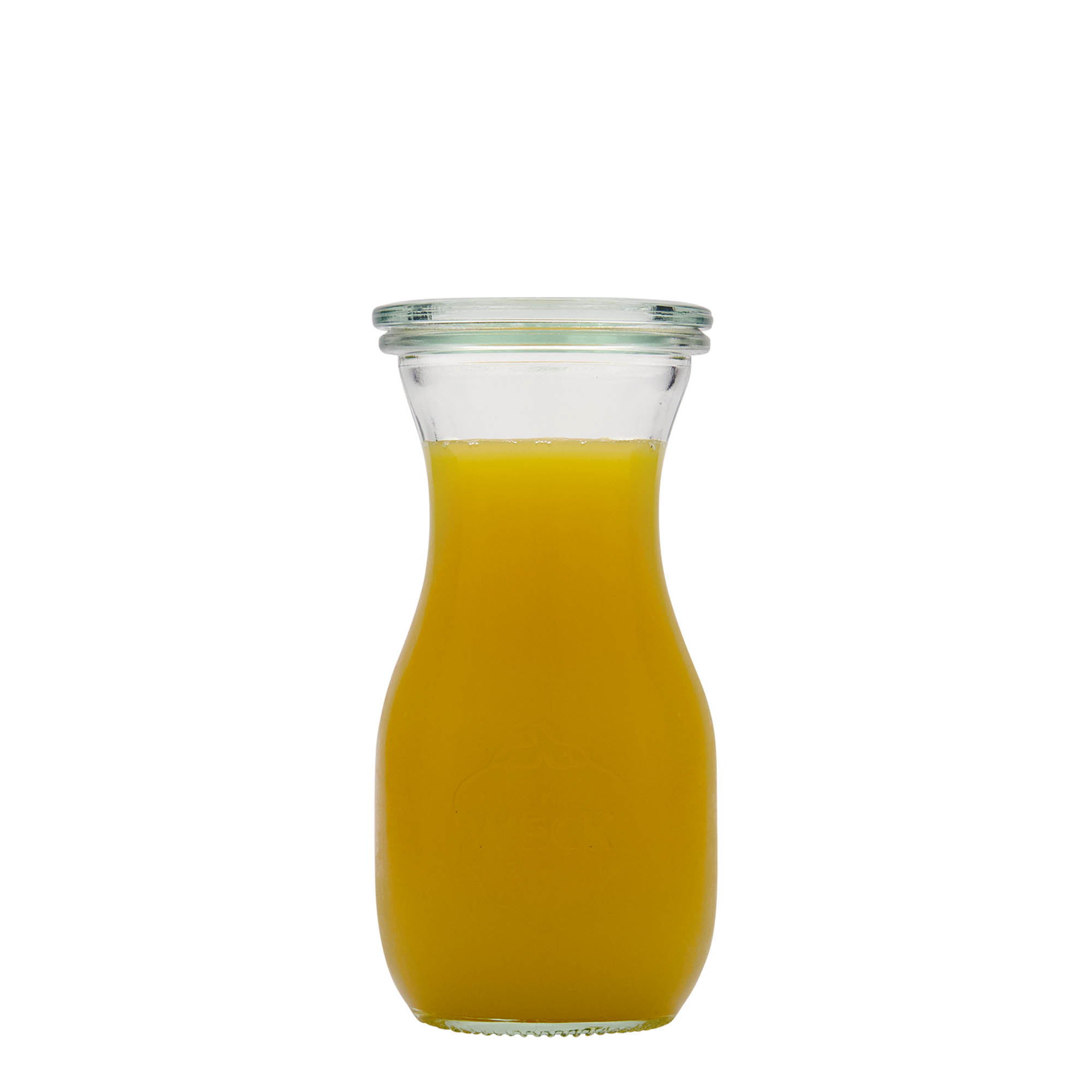 250 ml sticlă de suc WECK, gura: margine rotundă