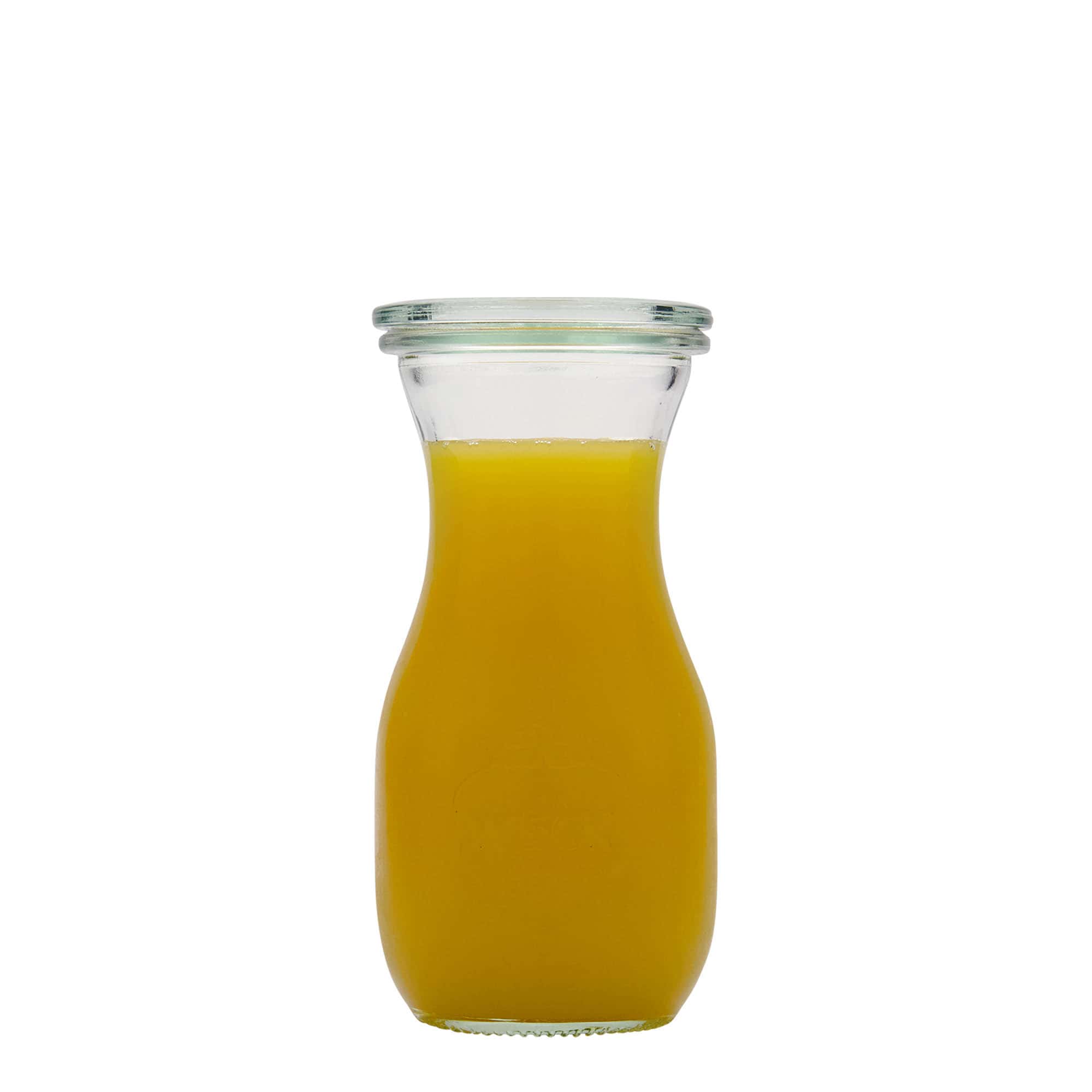 250 ml sticlă de suc WECK, gura: margine rotundă