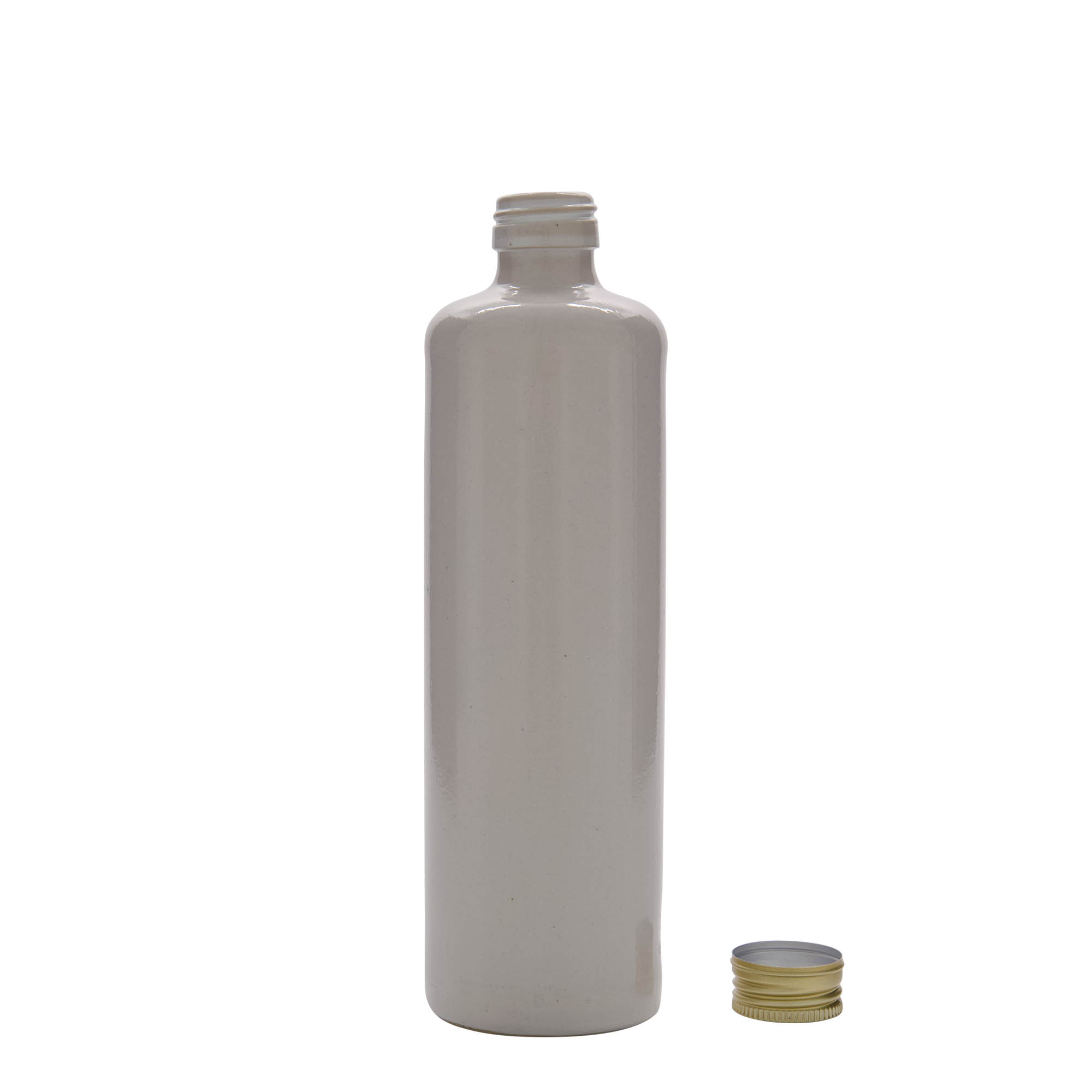 500 ml ulcior de lut, ceramică, alb, gură: PP 31,5
