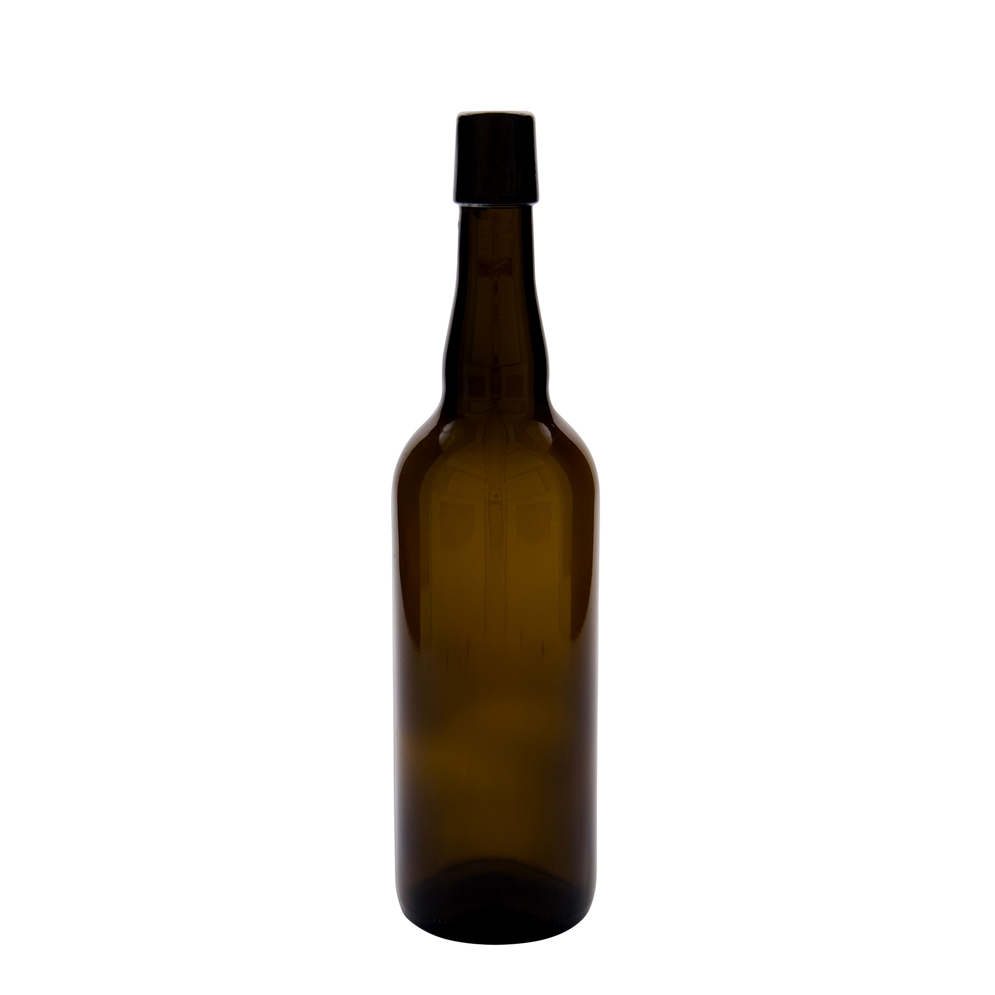 Sticlă de bere 750 ml Belgia, sticlă, maro, gât: închidere cu clemă Sticlă de bere 750 ml Belgia, sticlă, maro, gât: închidere cu clemă