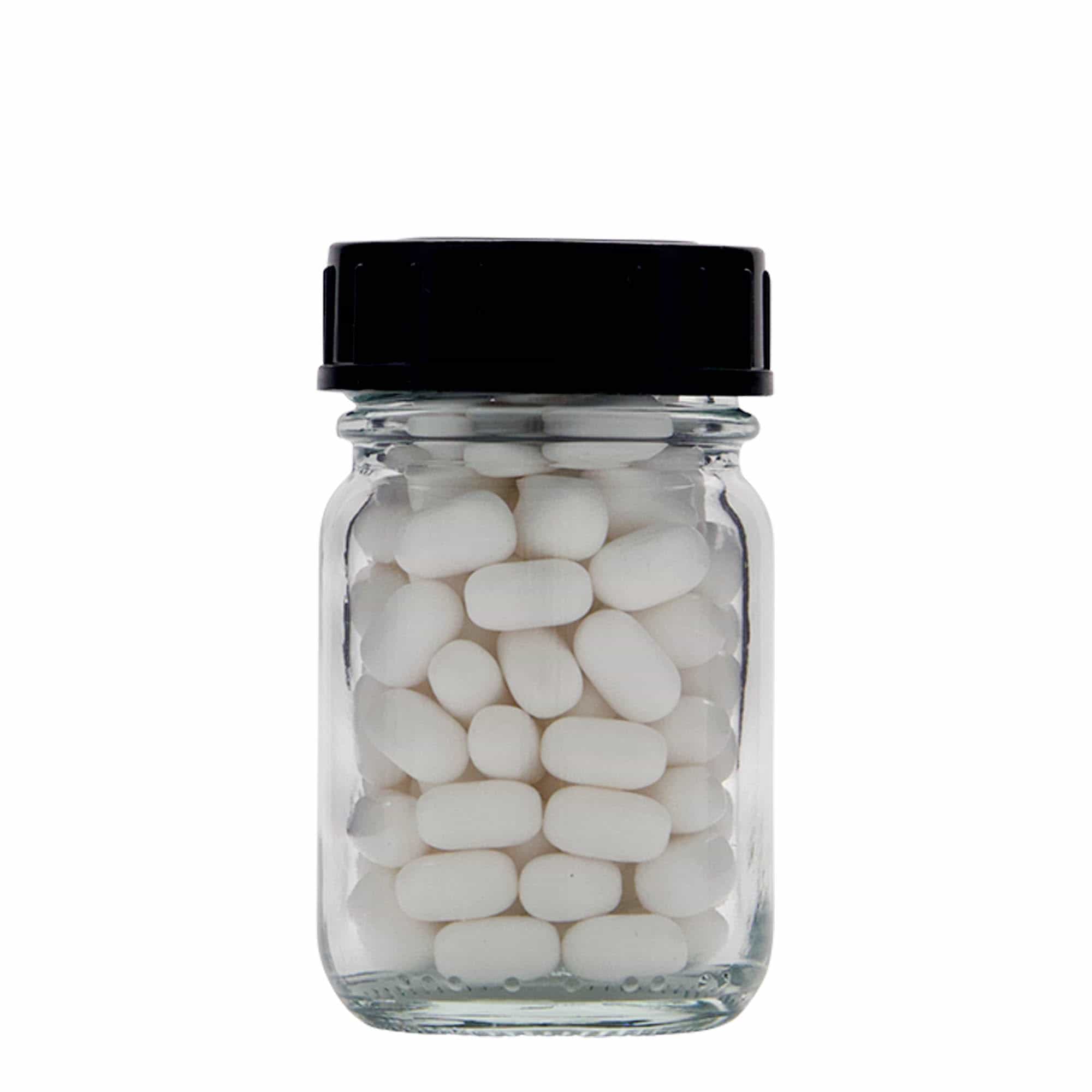 50 ml sticlă cu gât larg, deschidere: DIN 40