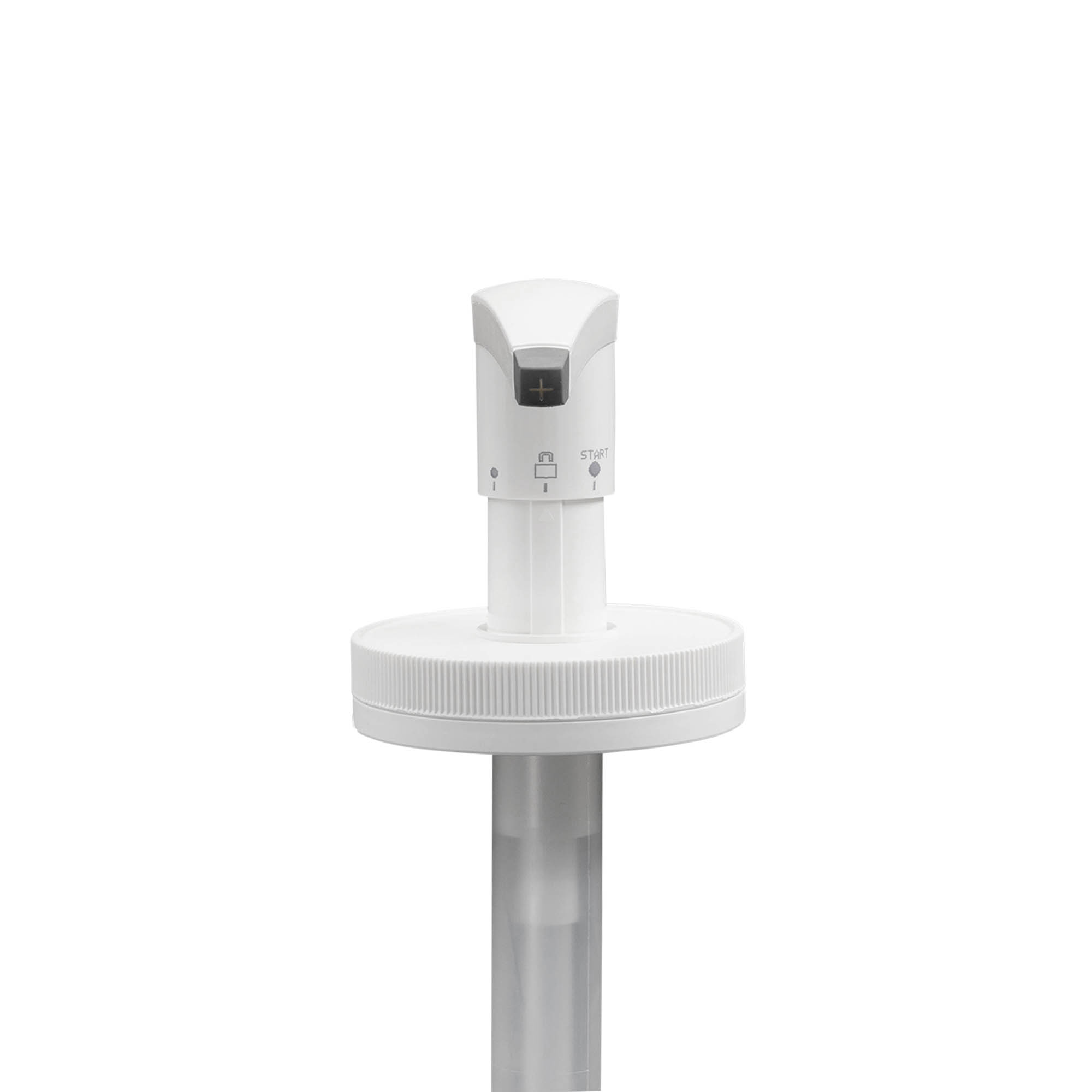 Pompa dozatoare pentru 655 ml „Securibox”, plastic PE, alb, pentru gura de deschidere: capac cu filet Pompa dozatoare pentru 655 ml „Securibox”, plastic PE, alb, pentru gura de deschidere: capac cu filet