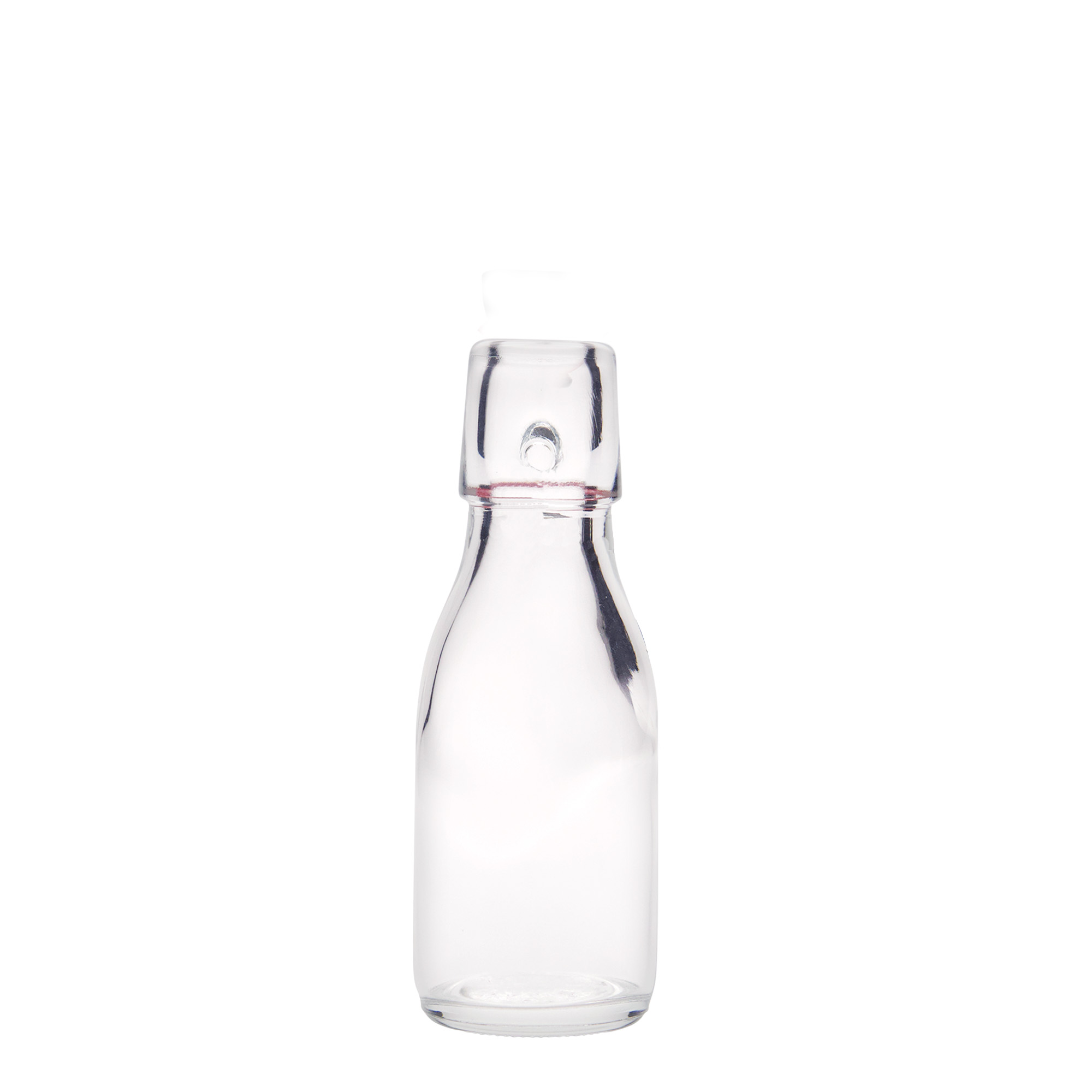 Sticlă de sticlă de 100 ml „Paul”, gura: închidere cu clemă Sticlă de sticlă de 100 ml „Paul”, gura: închidere cu clemă