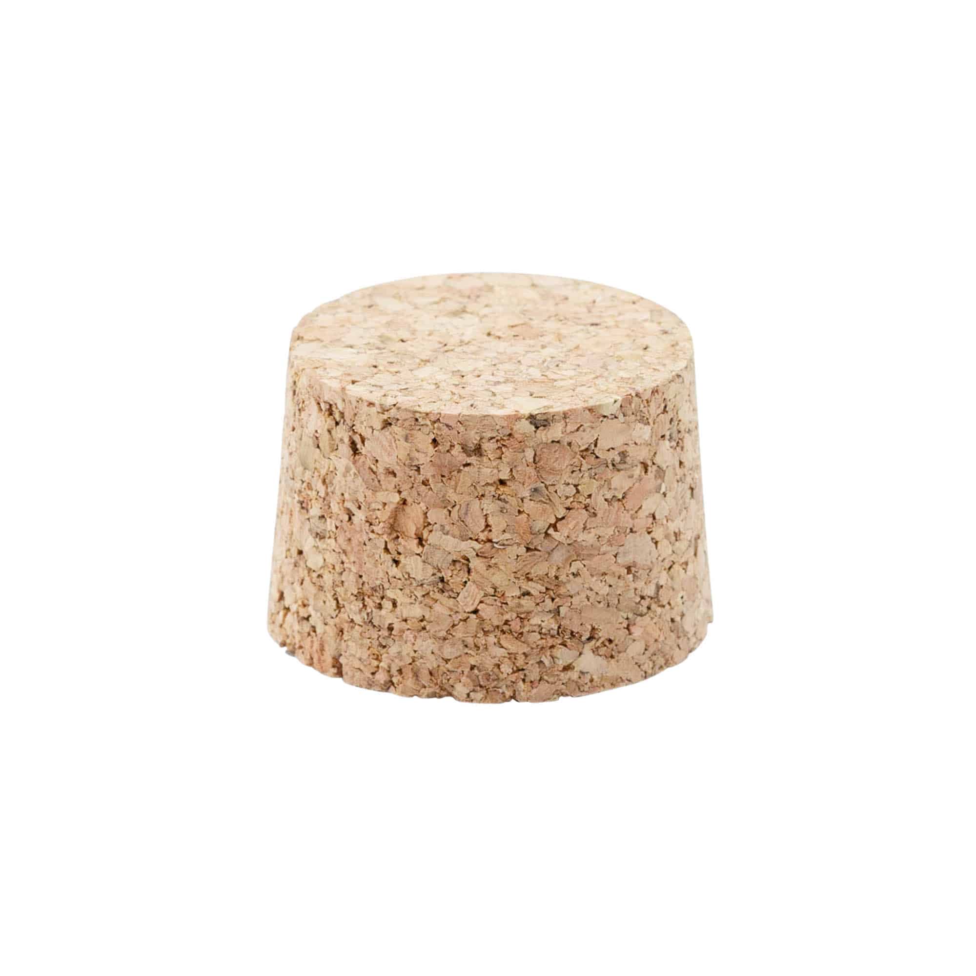 Dop conic 38-42 x 27, dop presat, bej, pentru gura: plută