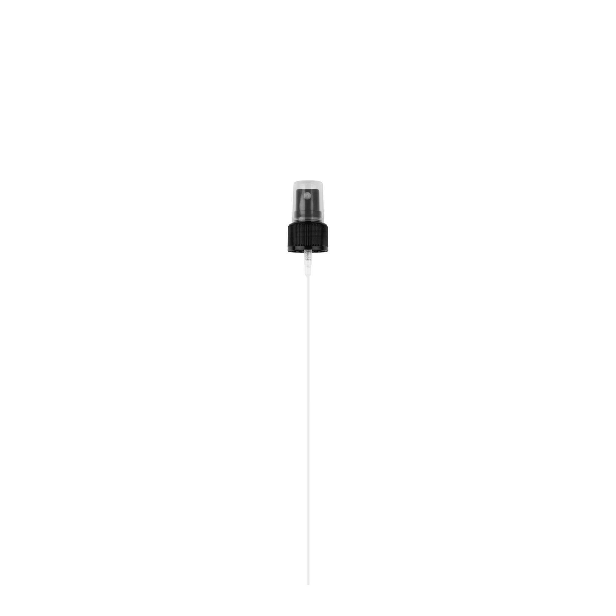 Capac cu filet pentru pulverizator, plastic PP, negru, pentru gura: 24/410