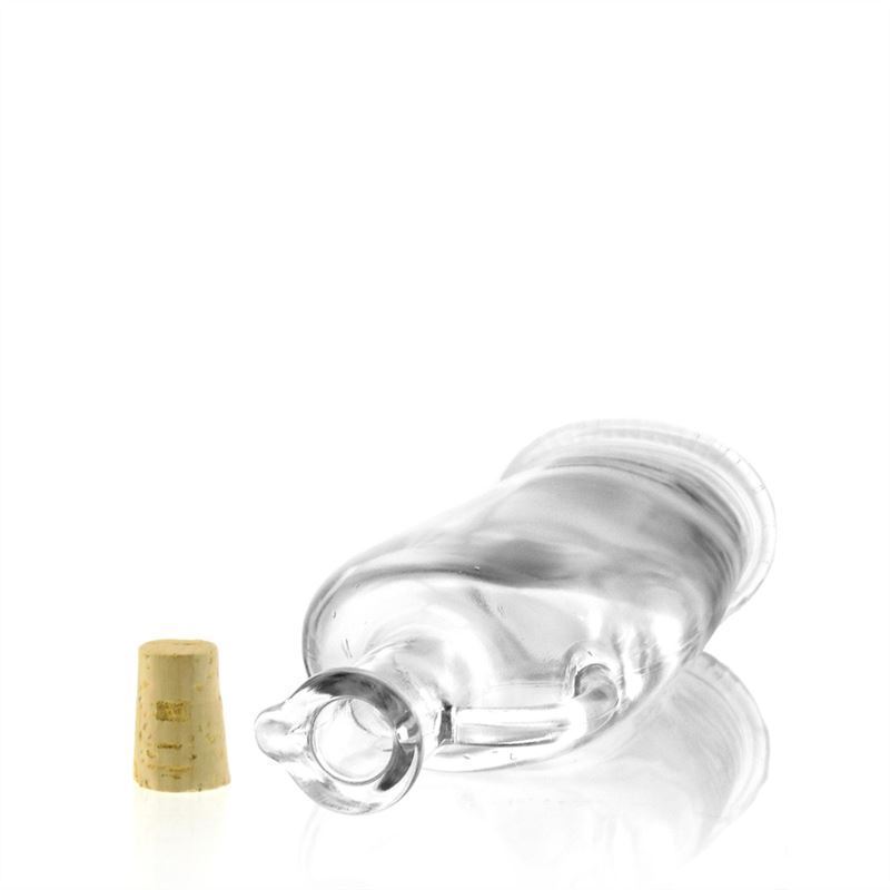 Sticlă de 500 ml „Eleganta”, ovală, gura: dop de plută
