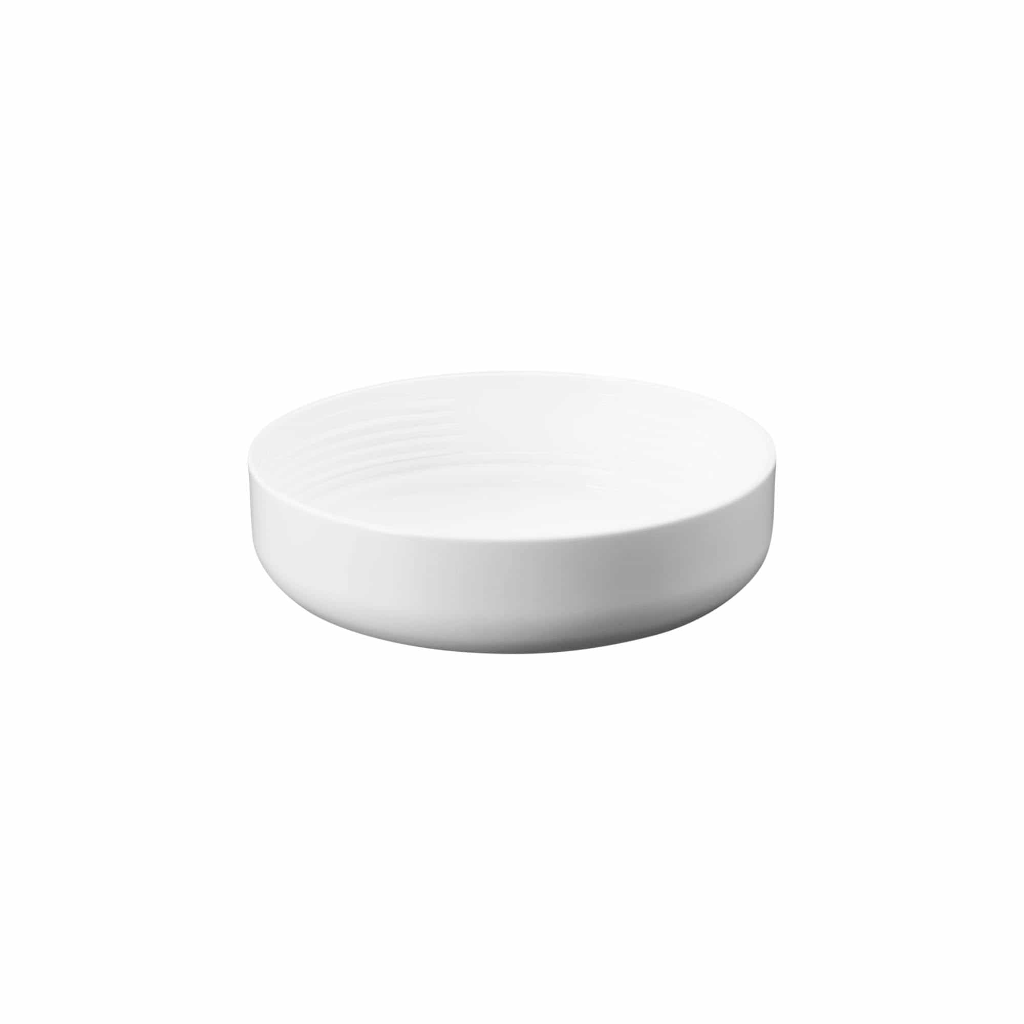 Capac cu filet pentru 200 ml „Bianca”, plastic PP, alb