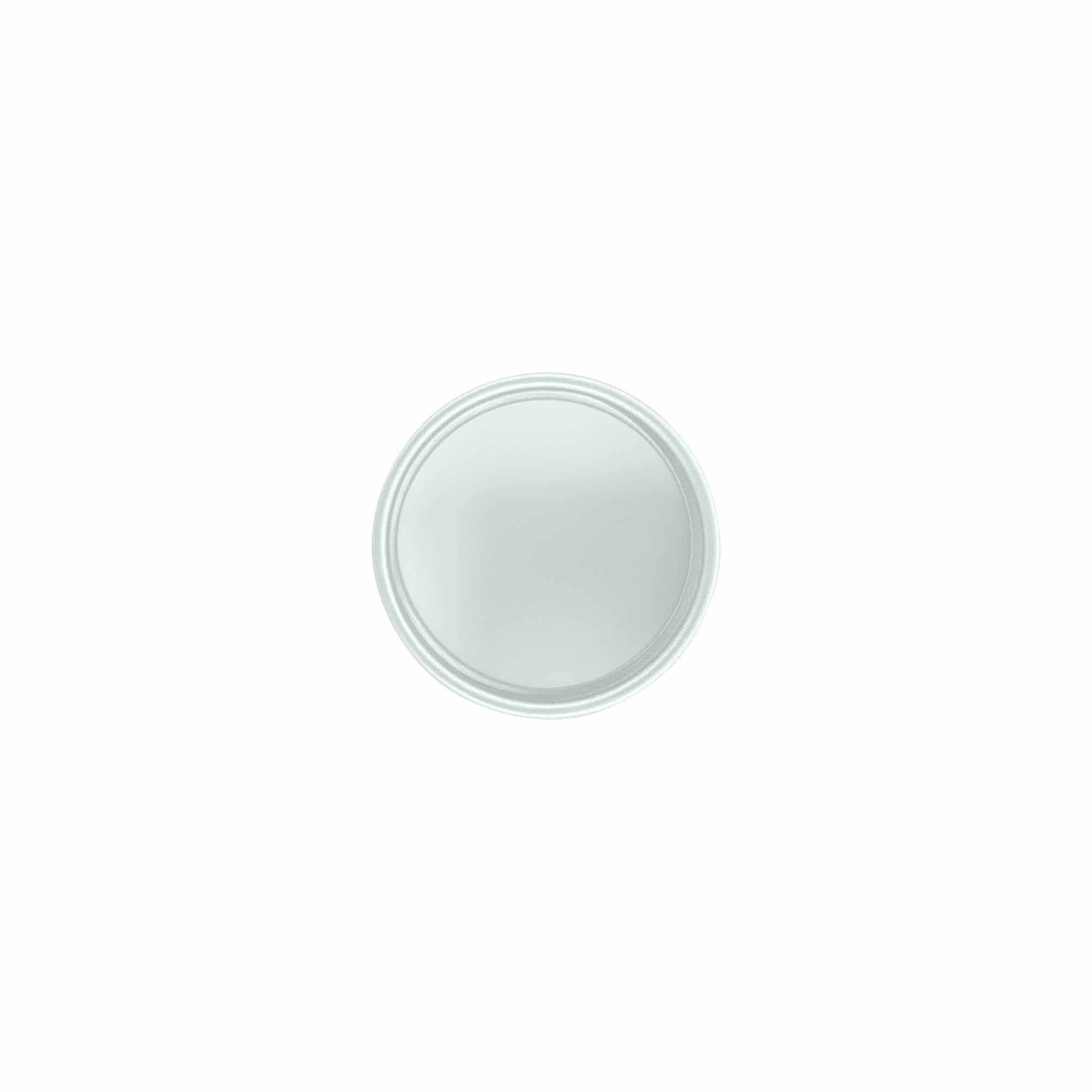 Capac cu filet, metalic, argintiu, pentru gura: 24/410