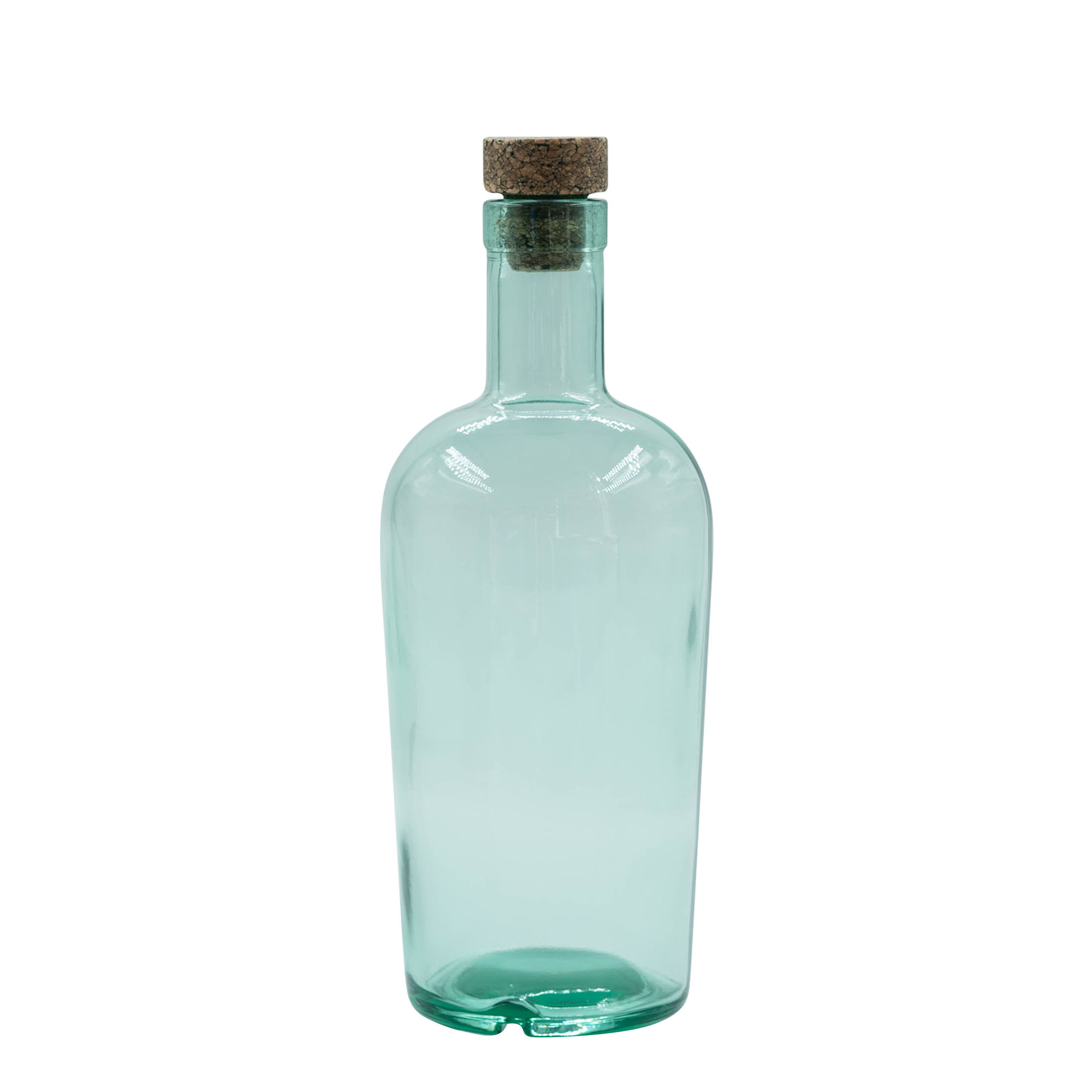 Sticlă de sticlă de 700 ml „Teo Light”, gura: dop de plută