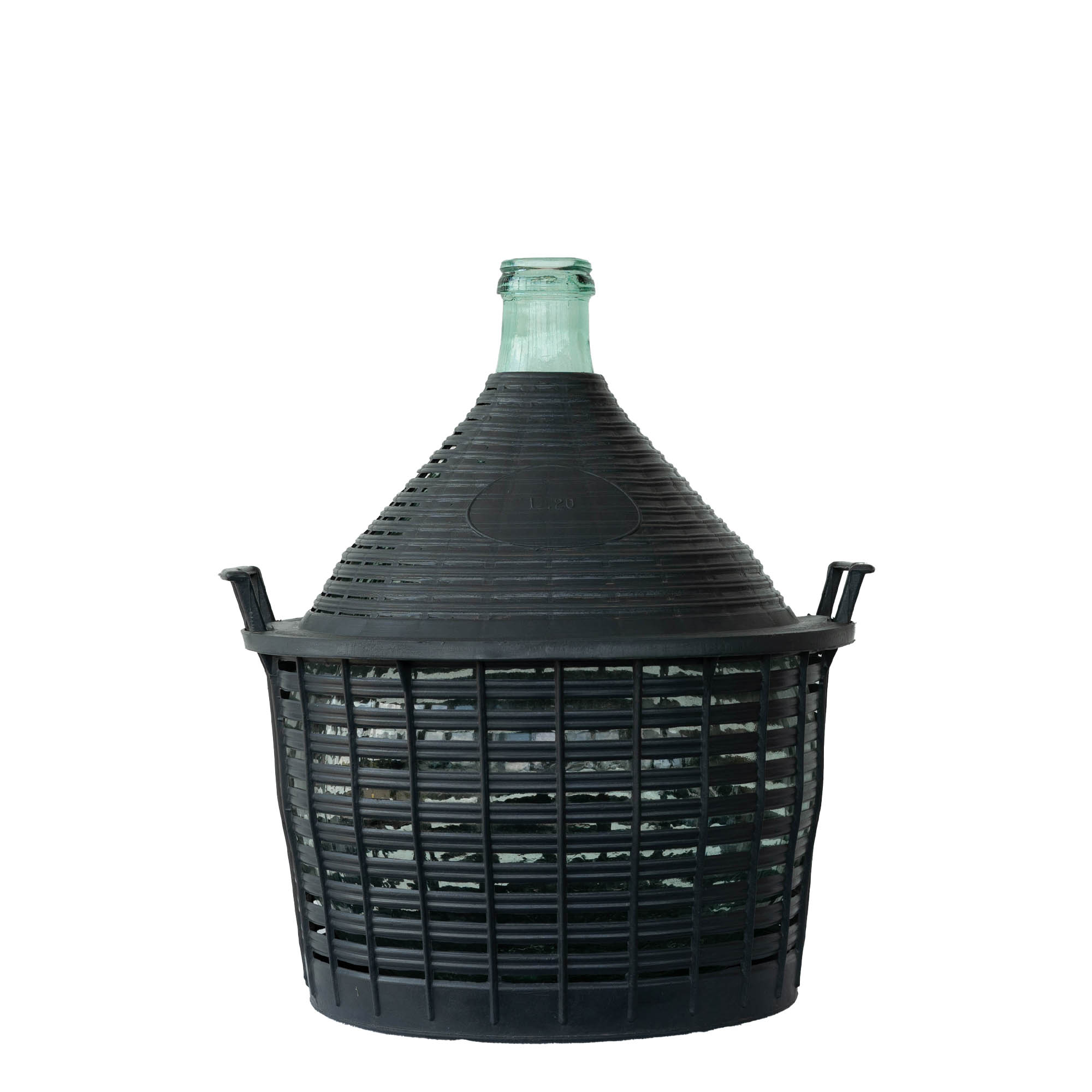 Butelie balon de 20 l, gât îngust, sticlă, gură: capac cu clapetă Butelie balon de 20 l, gât îngust, sticlă, gură: capac cu clapetă