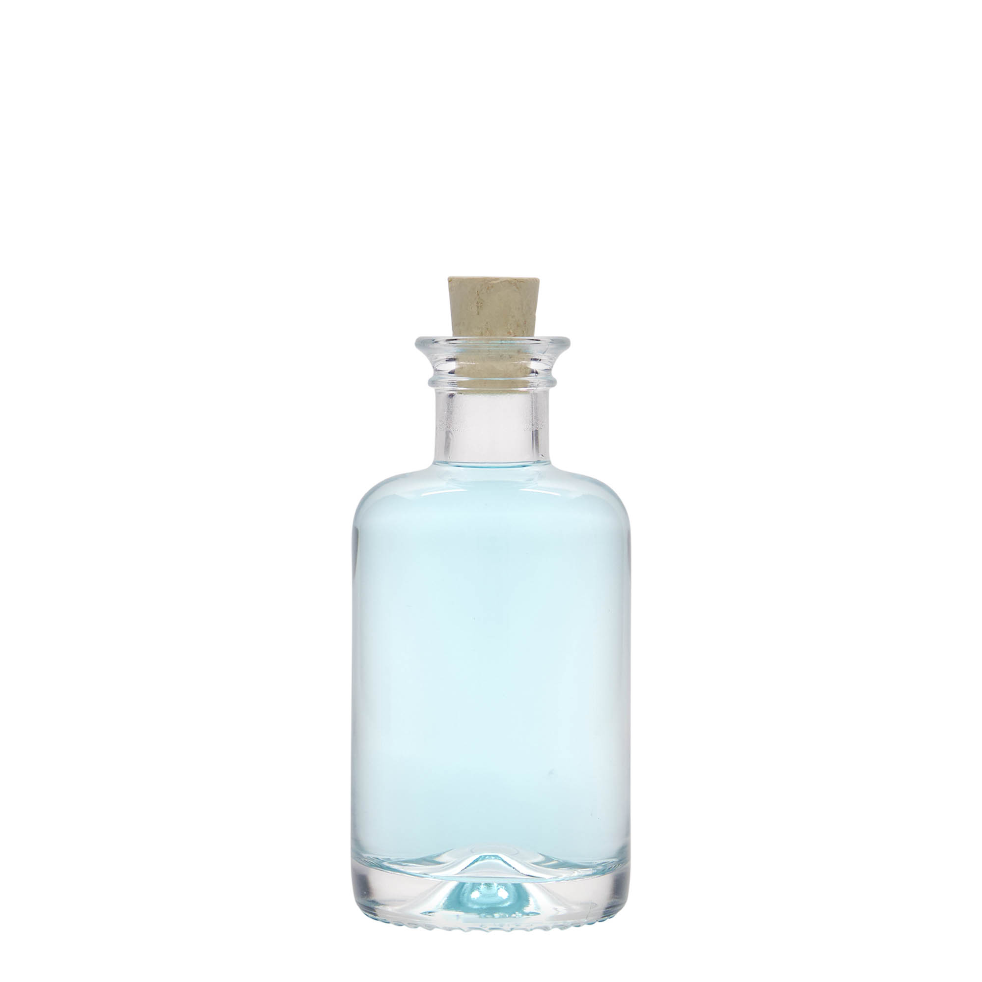 Sticlă de sticlă de 100 ml pentru farmacist, gura: dop