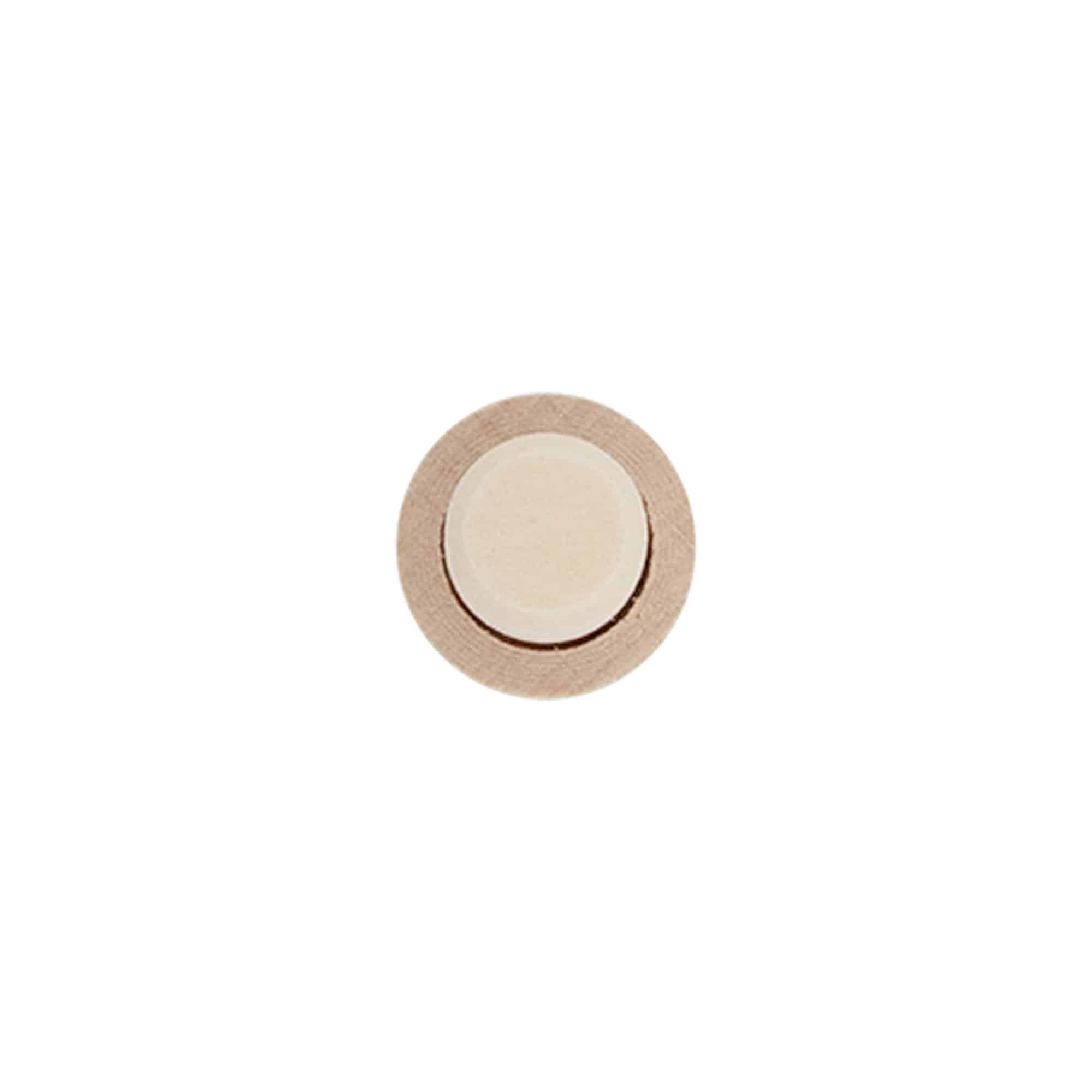 Dop cu mâner 14 mm, lemn/plastic, pentru gura: dop de plută Dop cu mâner 14 mm, lemn/plastic, pentru gura: dop de plută