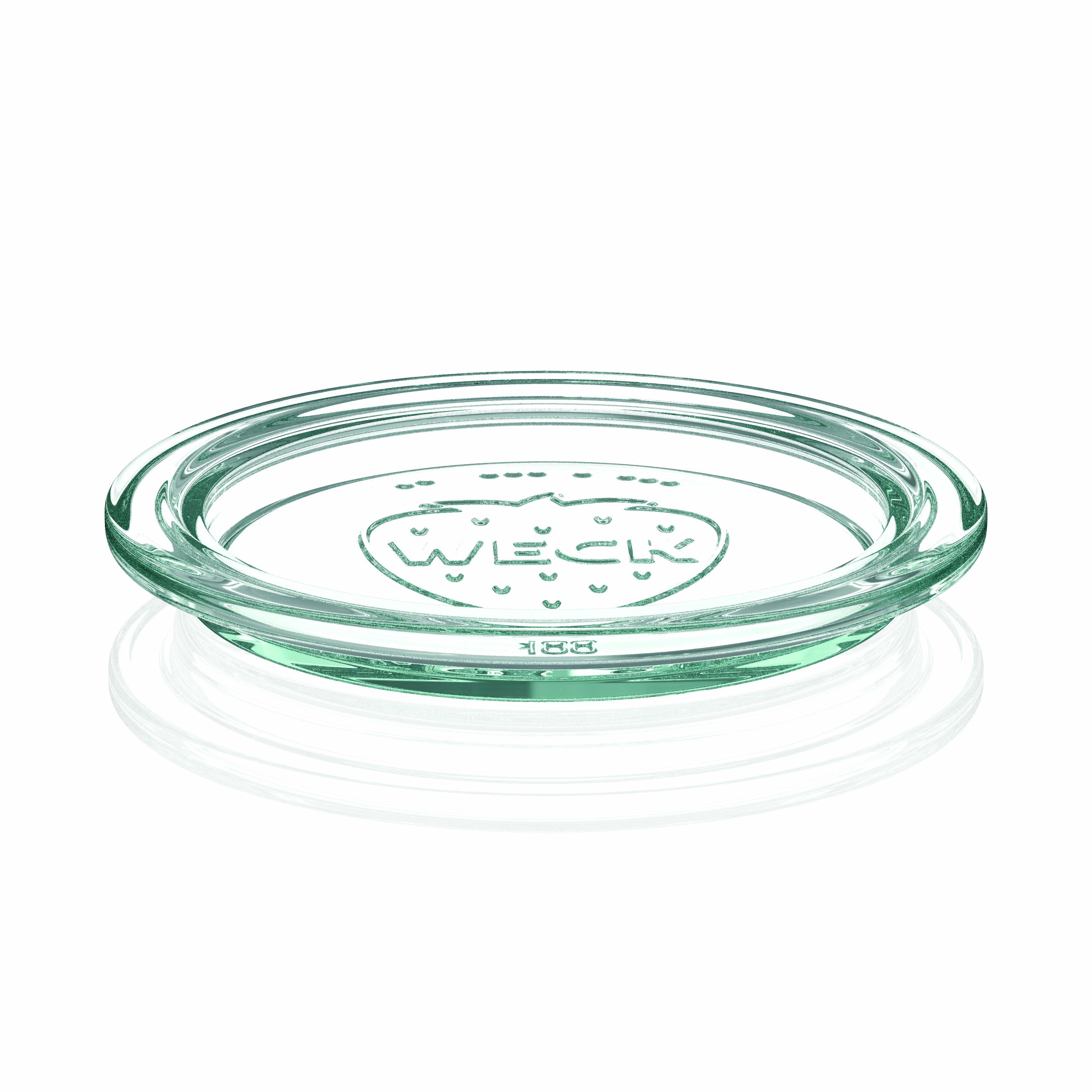 6x 545 ml borcan WECK Quadro cu capac de sticlă RR 100