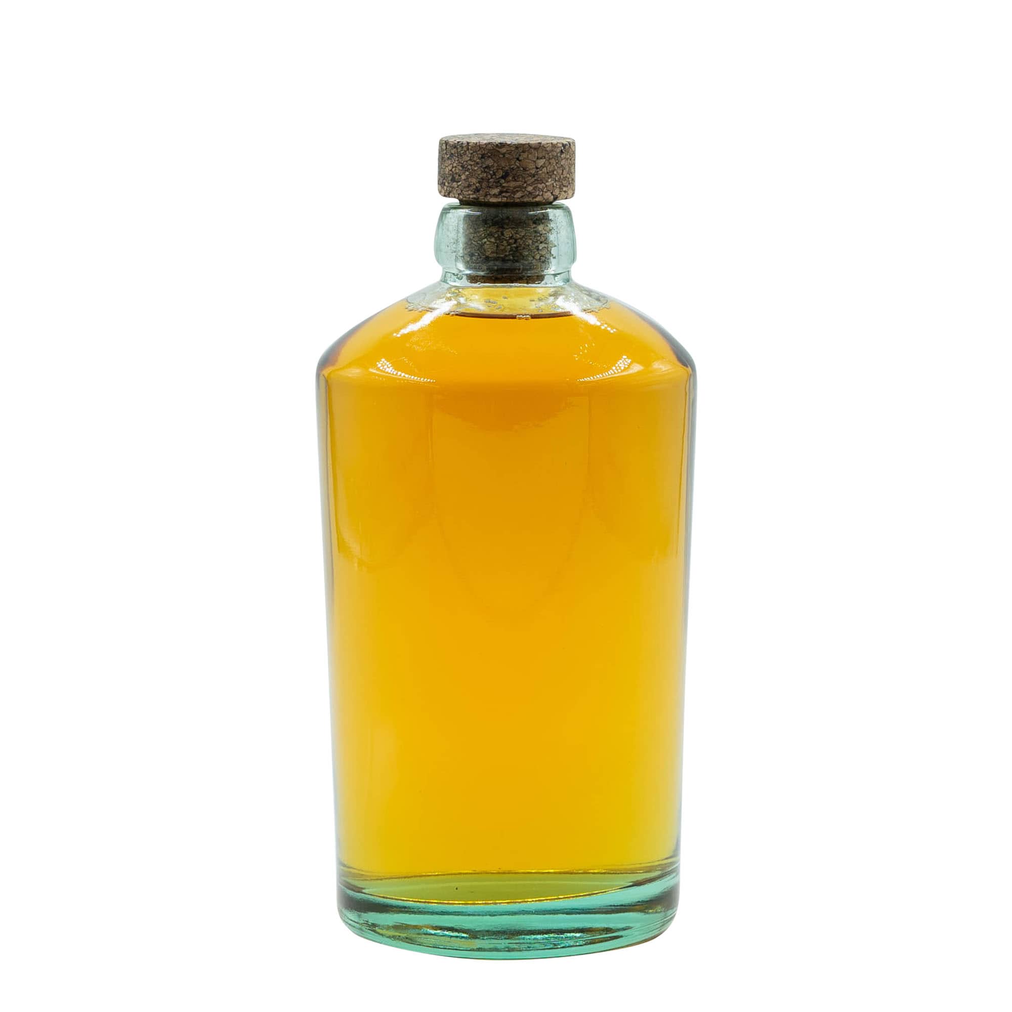 Sticlă de sticlă de 700 ml „Barrel”, gura: dop de plută