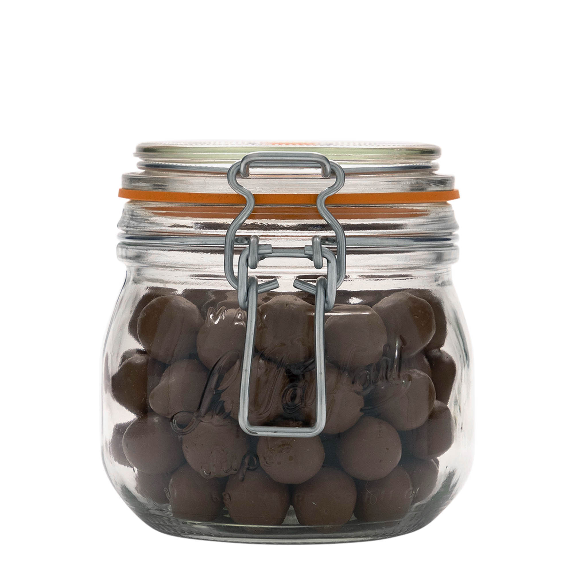 500 ml borcan cu clemă metalică 'Le Parfait Super Bocal', deschidere: închidere cu clemă metalică