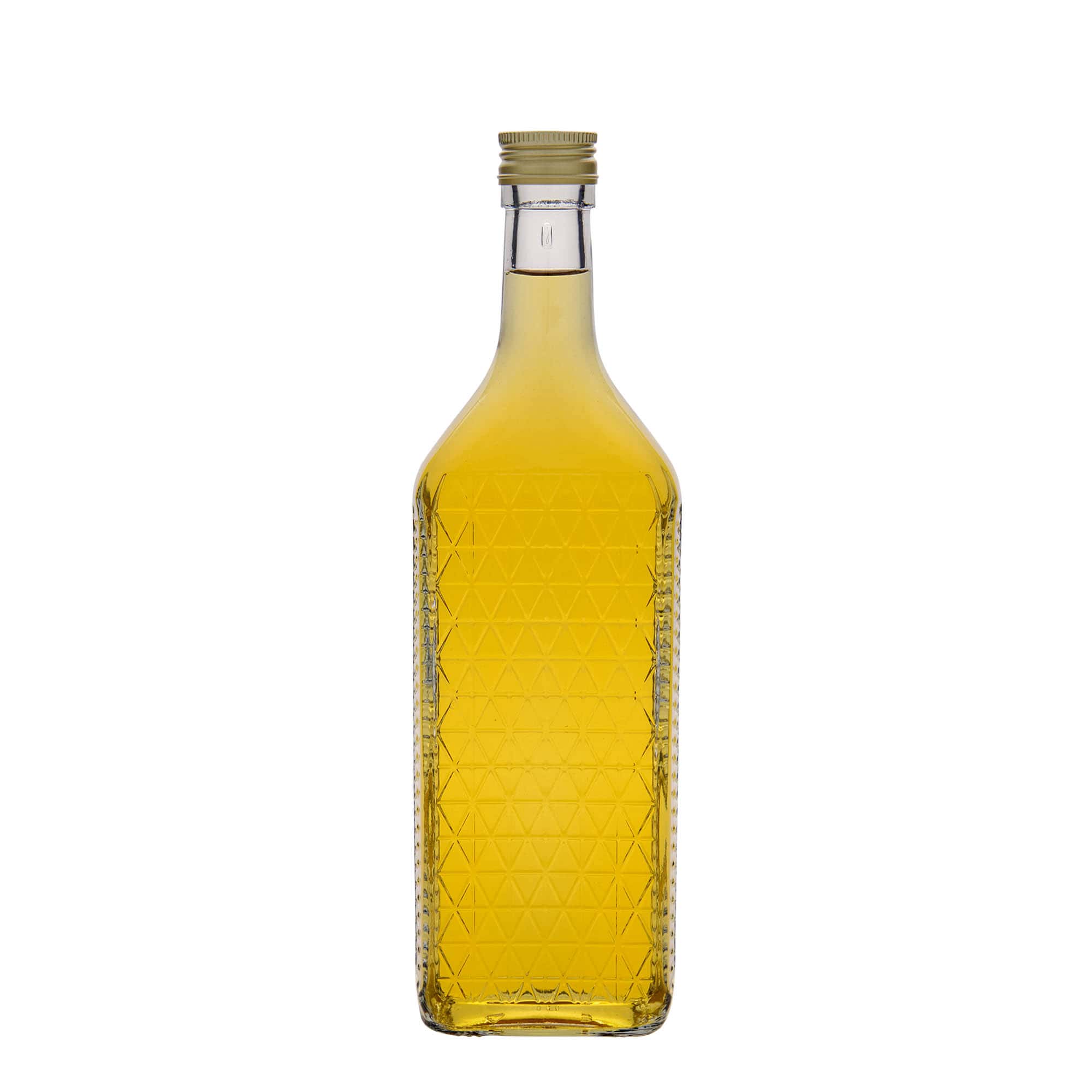 Sticlă de sticlă de 700 ml „Caruso”, dreptunghiulară, gura: PP 31,5