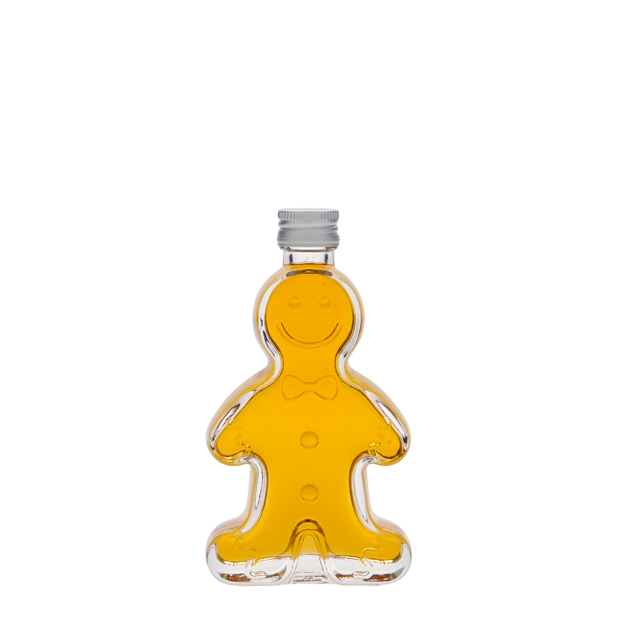 Sticlă de sticlă de 50 ml „Omuleț de turtă dulce”, gura: PP 18