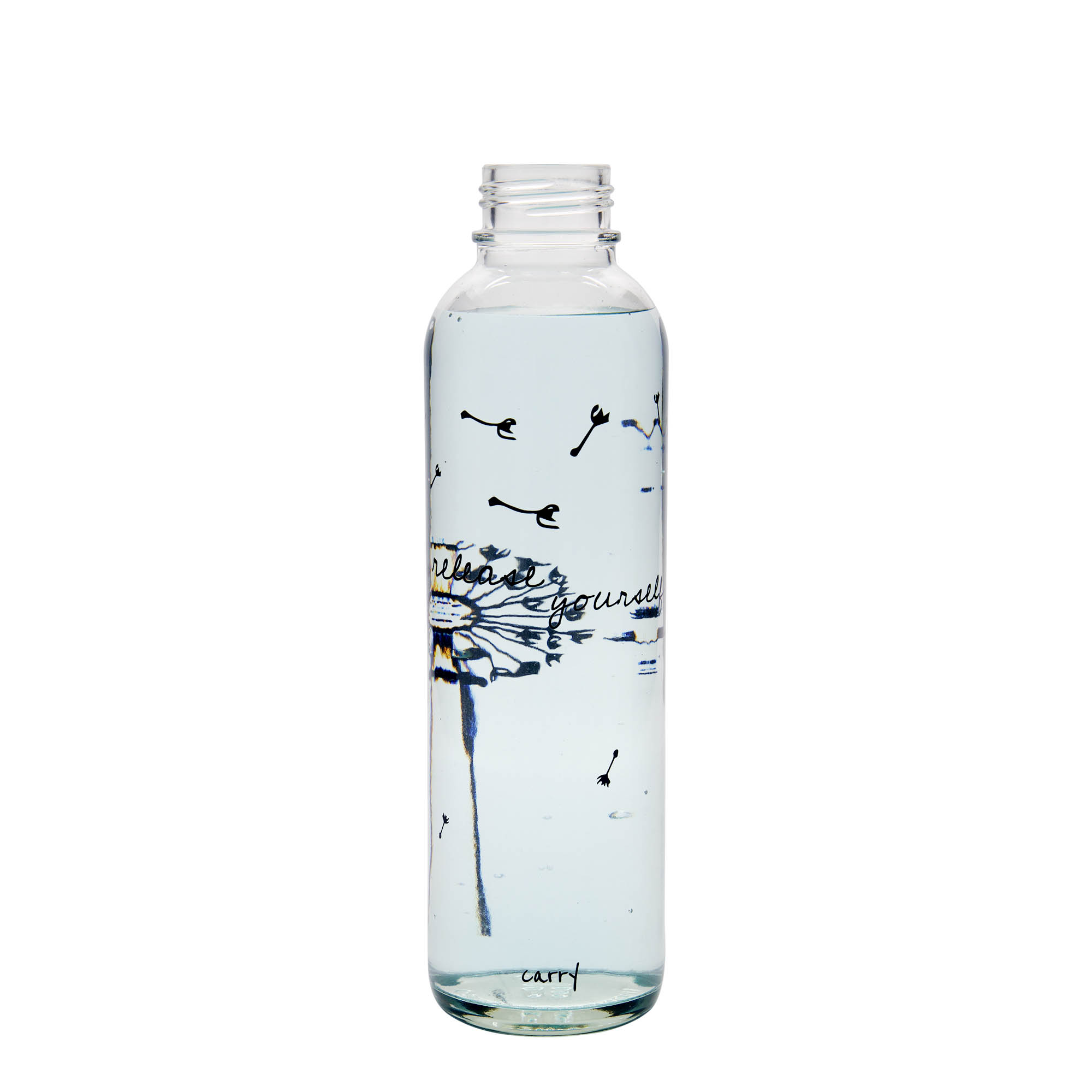 Sticlă de băut 700 ml CARRY Bottle, model: Eliberează-te, gura: capac cu filet