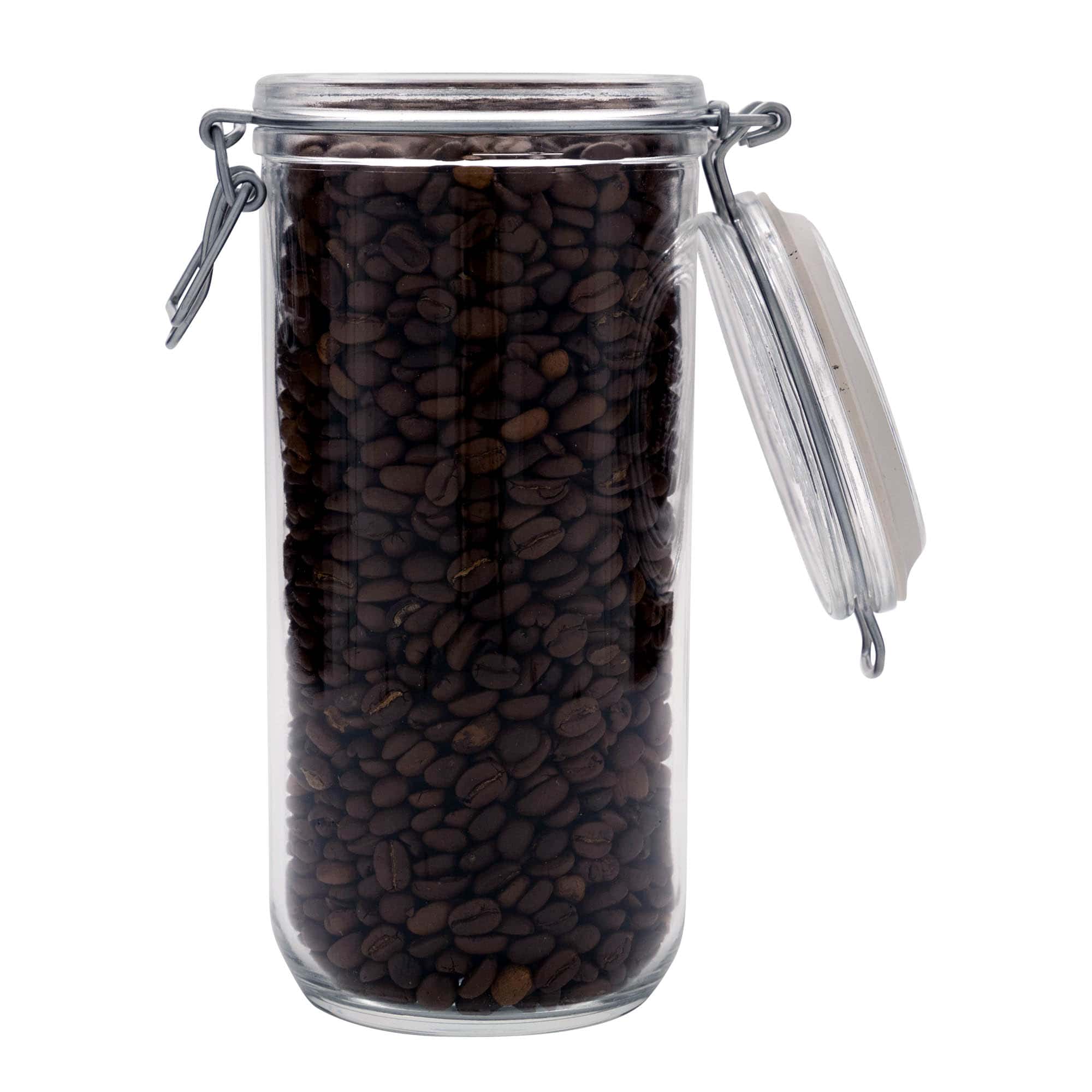 1.000 ml borcan cu clemă metalică „Fido”, deschidere: închidere cu clemă metalică