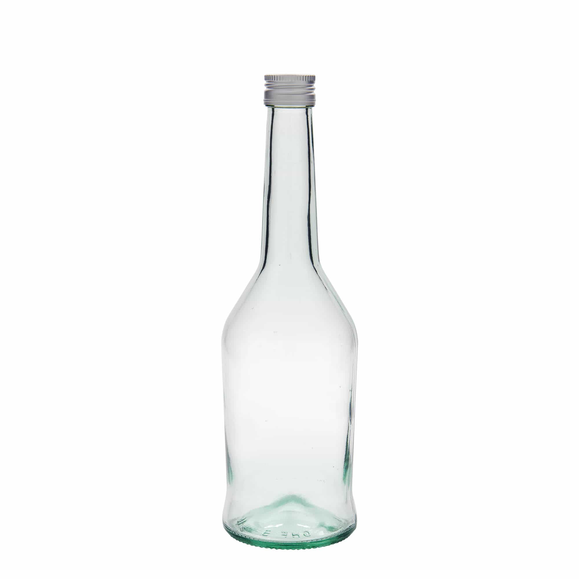 Sticlă de sticlă de 500 ml pentru băuturi spirtoase, gura: PP 28