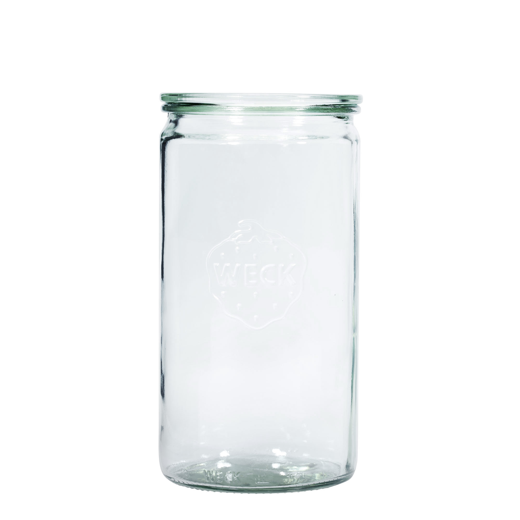 1.575 ml borcan cilindric WECK, gură: margine rotundă