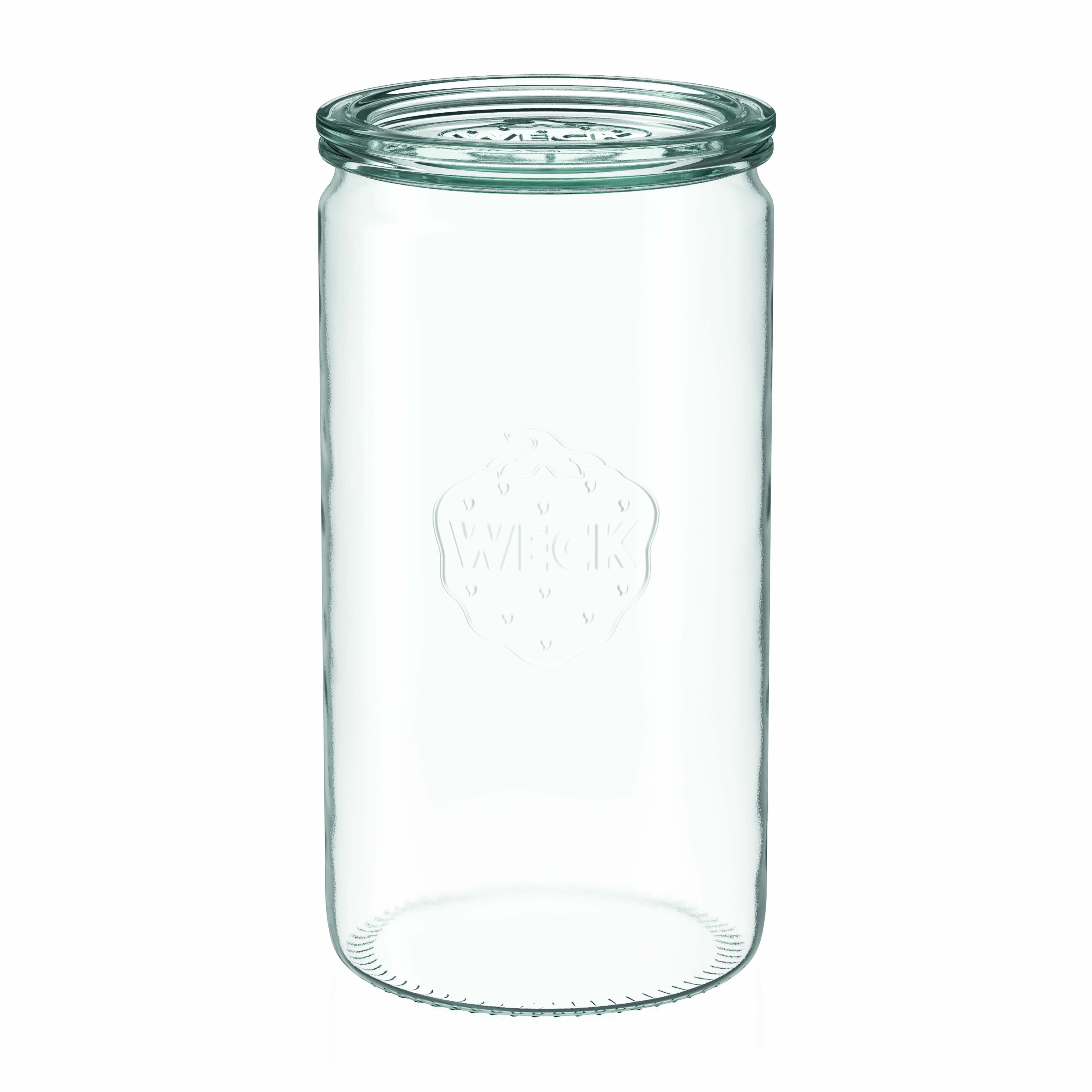 1.575 ml borcan cilindric WECK, gură: margine rotundă