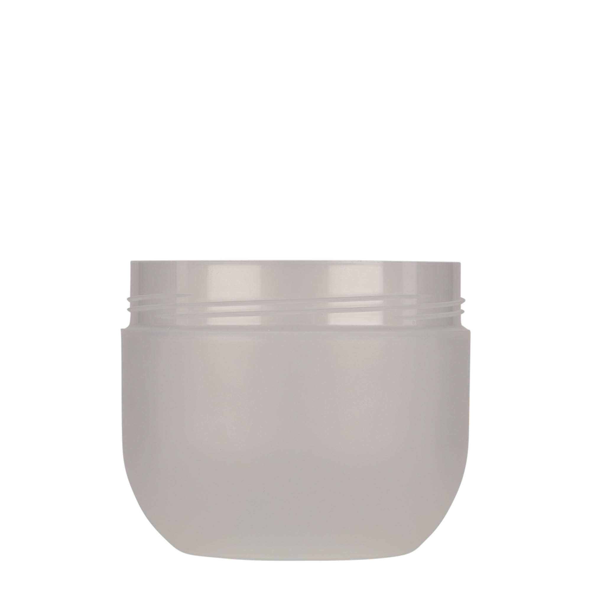 Cutie din plastic de 500 ml „Magic”, PP, natural, deschidere: capac cu filet Cutie din plastic de 500 ml „Magic”, PP, natural, deschidere: capac cu filet